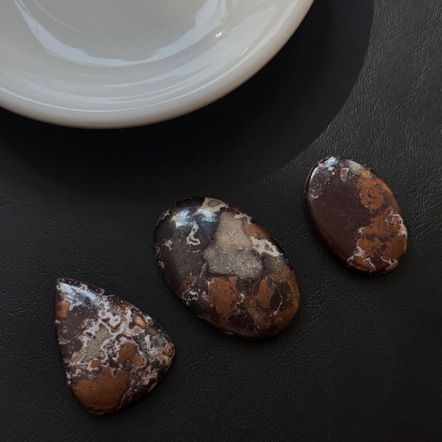 [原石] 銅白雲石 水晶蛋面 水晶墜面