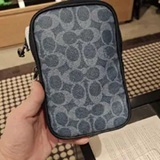 [S] COACH QB/LIGHT DENIM CW364 ADEN CROSSBODY SIGNATURE BAG, 196395874033 (SCO1206)