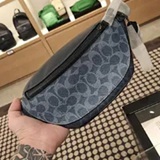 [S] COACH QB/DENIM/LIGHT DENIM CBK37 WARREN MINI SIGNATURE BLCK, 196395873784 (SCO1207)