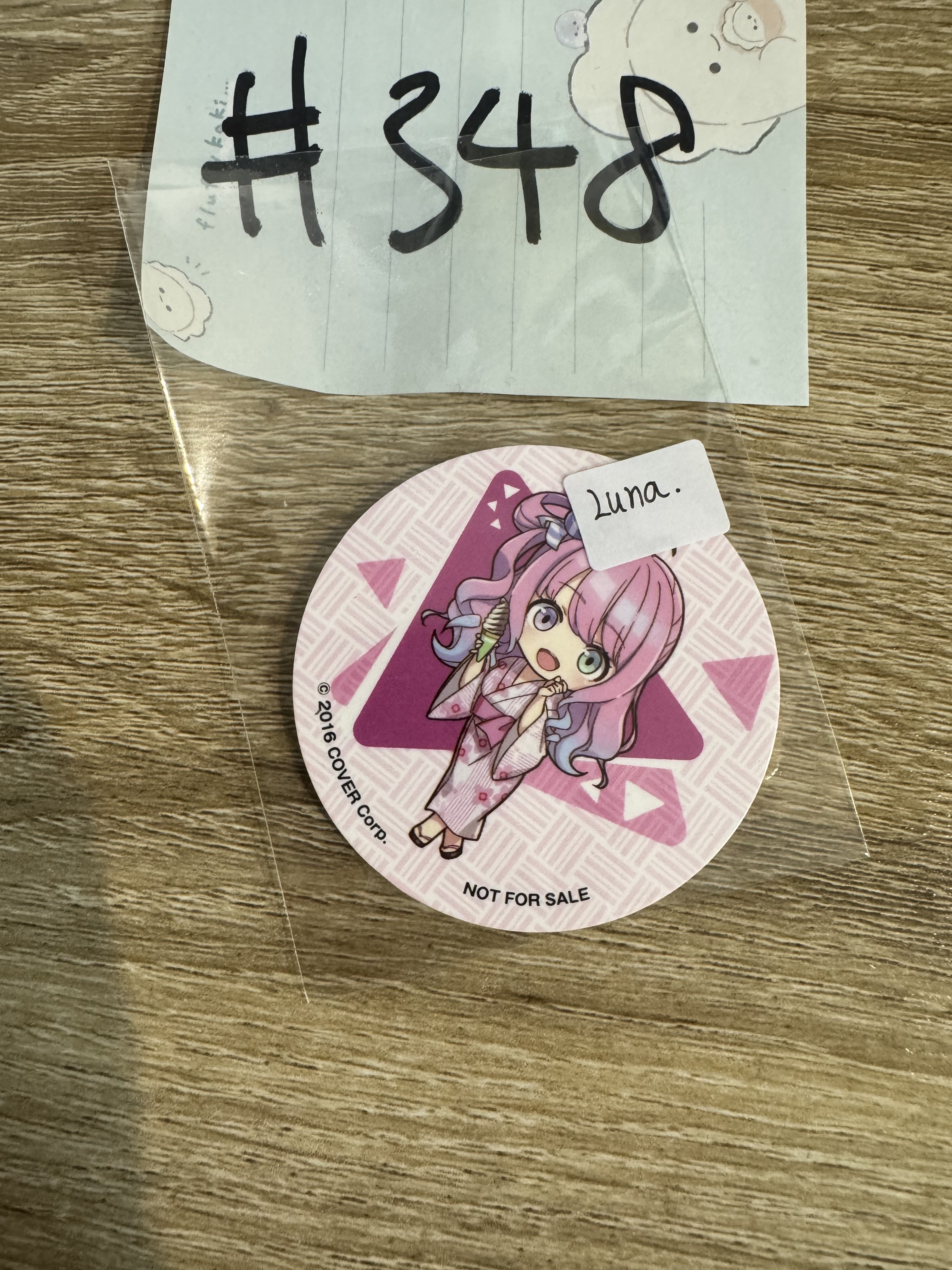 Hololive LUNA  紙品#348