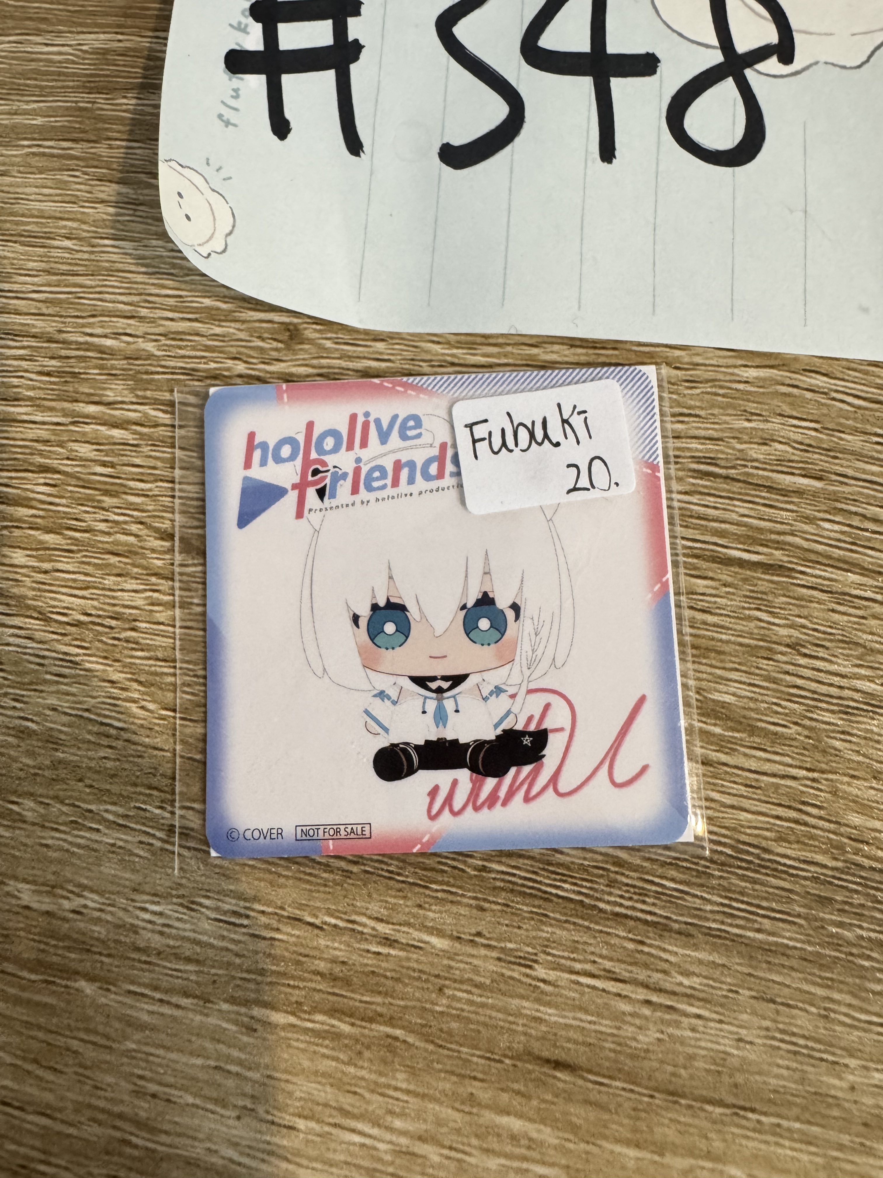 Hololive FUBUKI 貼紙#348