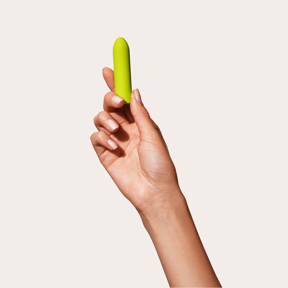 美國 Dame Zee 迷你子彈震動跳蛋 檸檬綠色