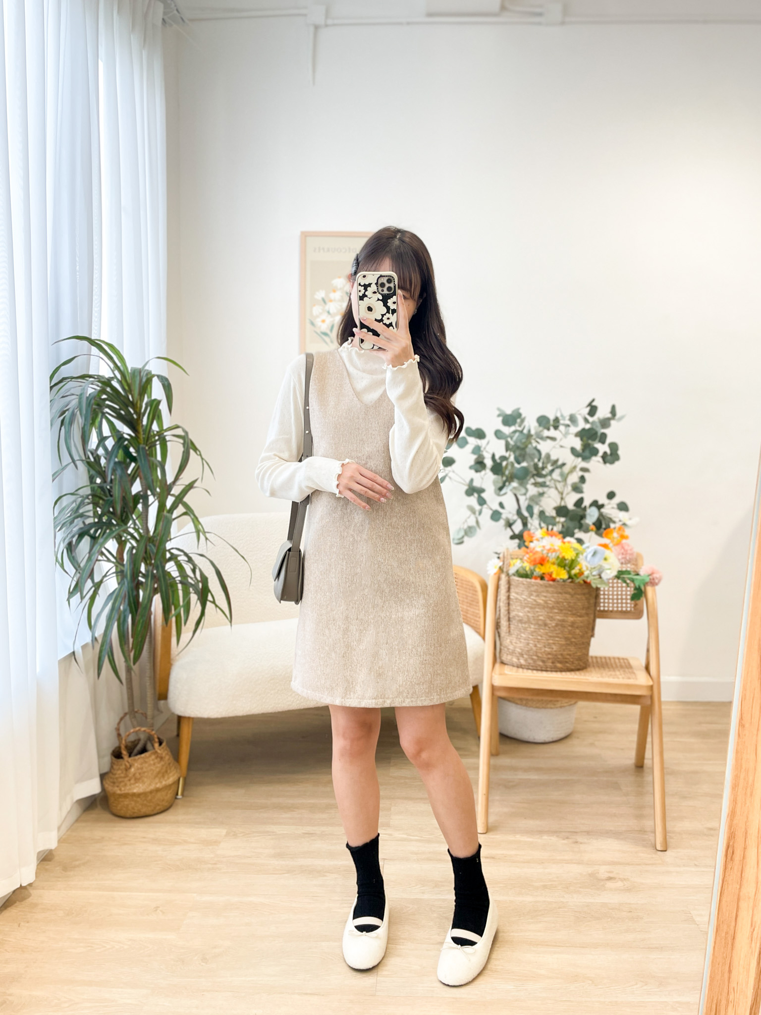 OP675 Holly Knit Jumper Dress