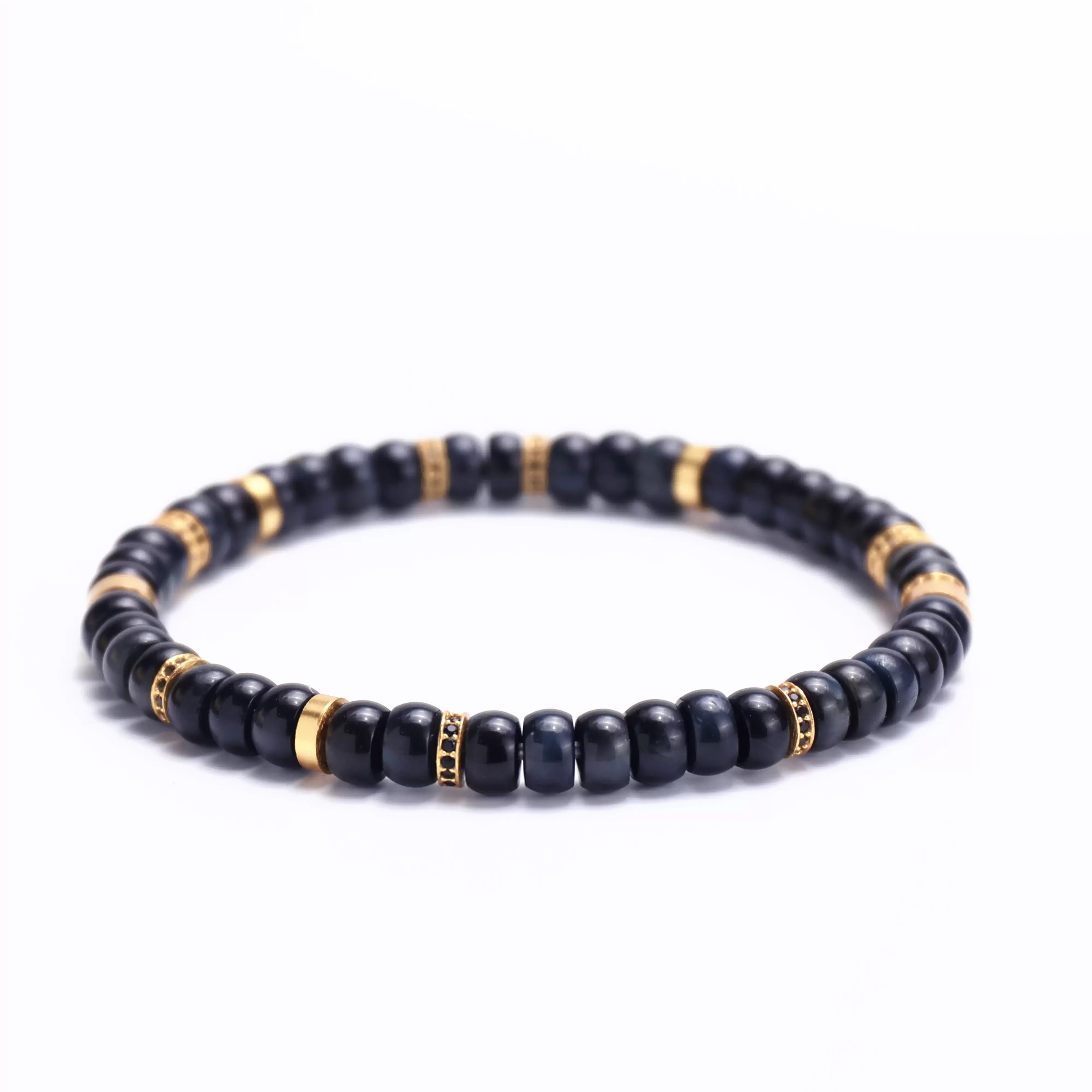 【寶石直切】藍虎眼石直切寶石等級水晶手鍊