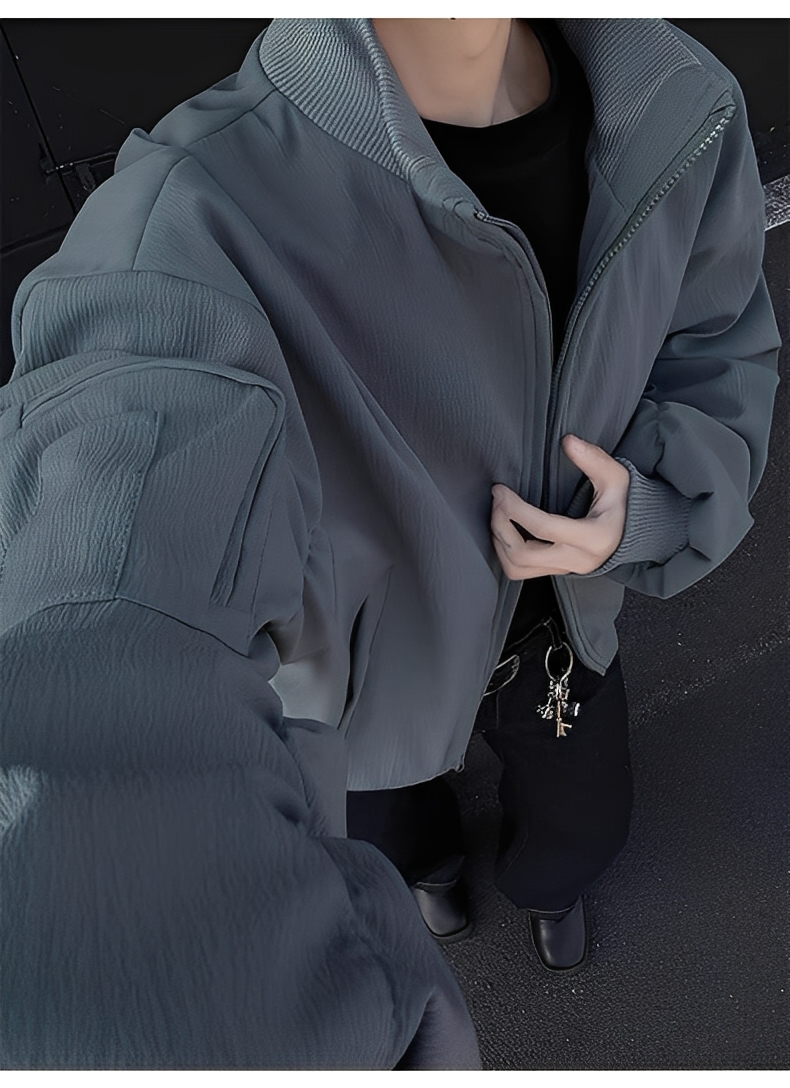 工裝 機能 休閒 不規則 飛行 外套 MA1