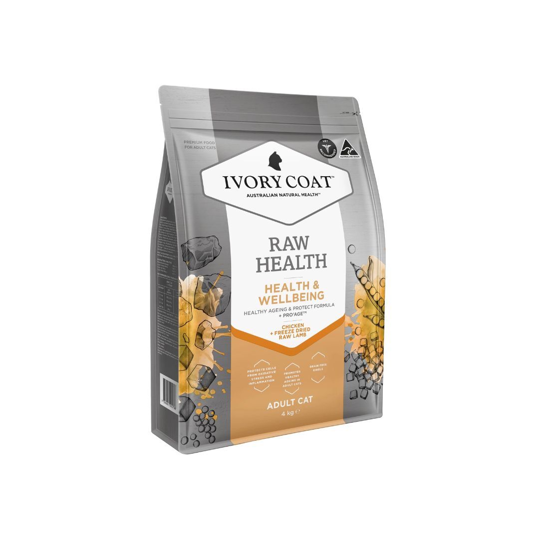 Ivory Coat 無穀雞肉乾糧+生羊肺凍乾 (健康管理養生成貓配方)