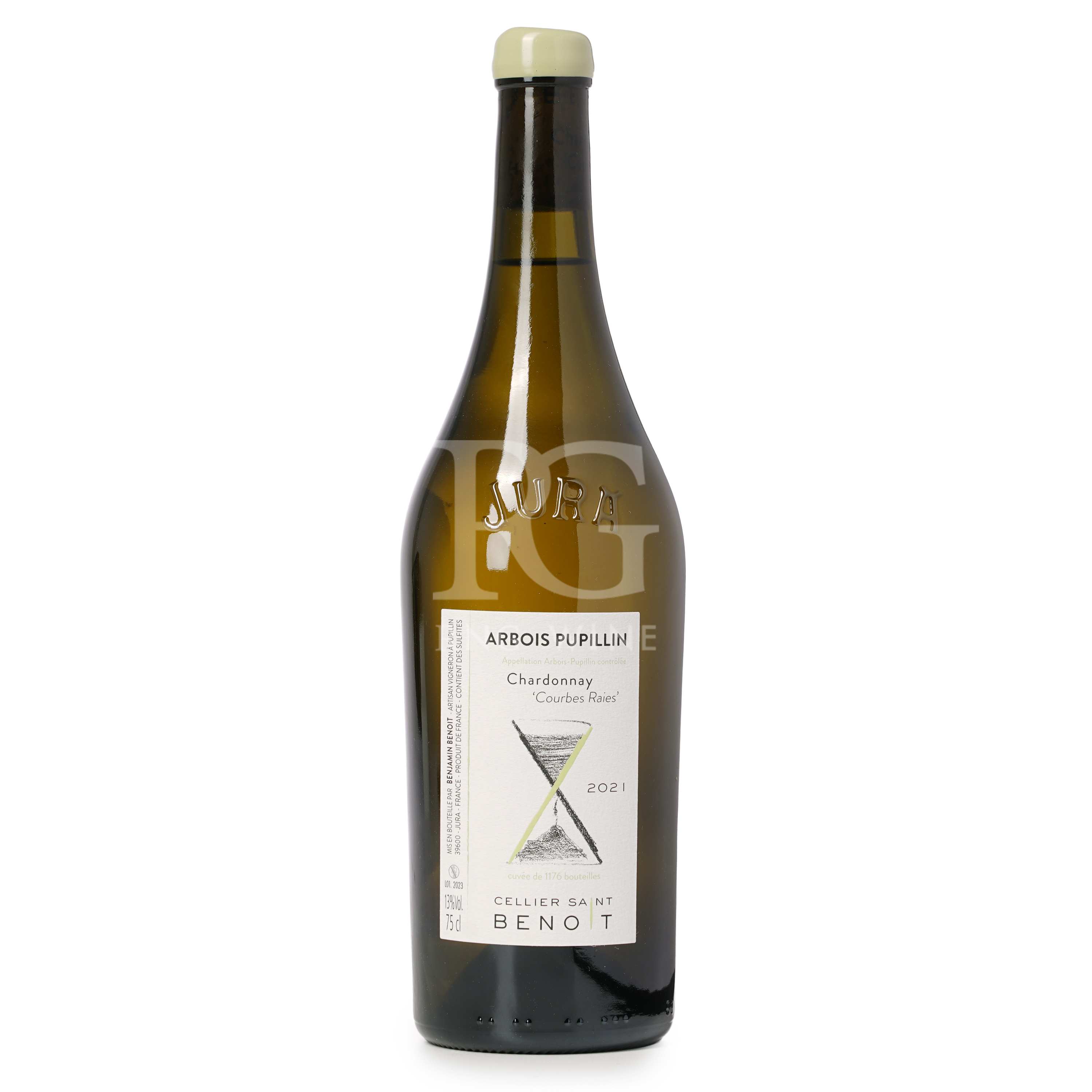 Cellier Saint Benoit Arbois-Pupillin Courbes Raies Chardonnay 2021