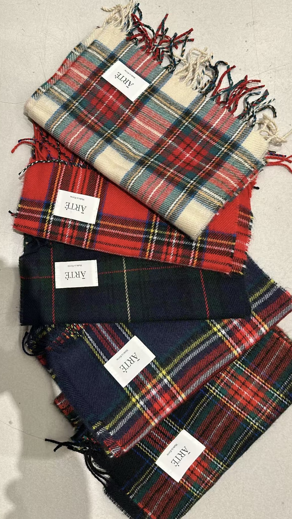 ARTE 經典蘇格蘭圍巾(特）