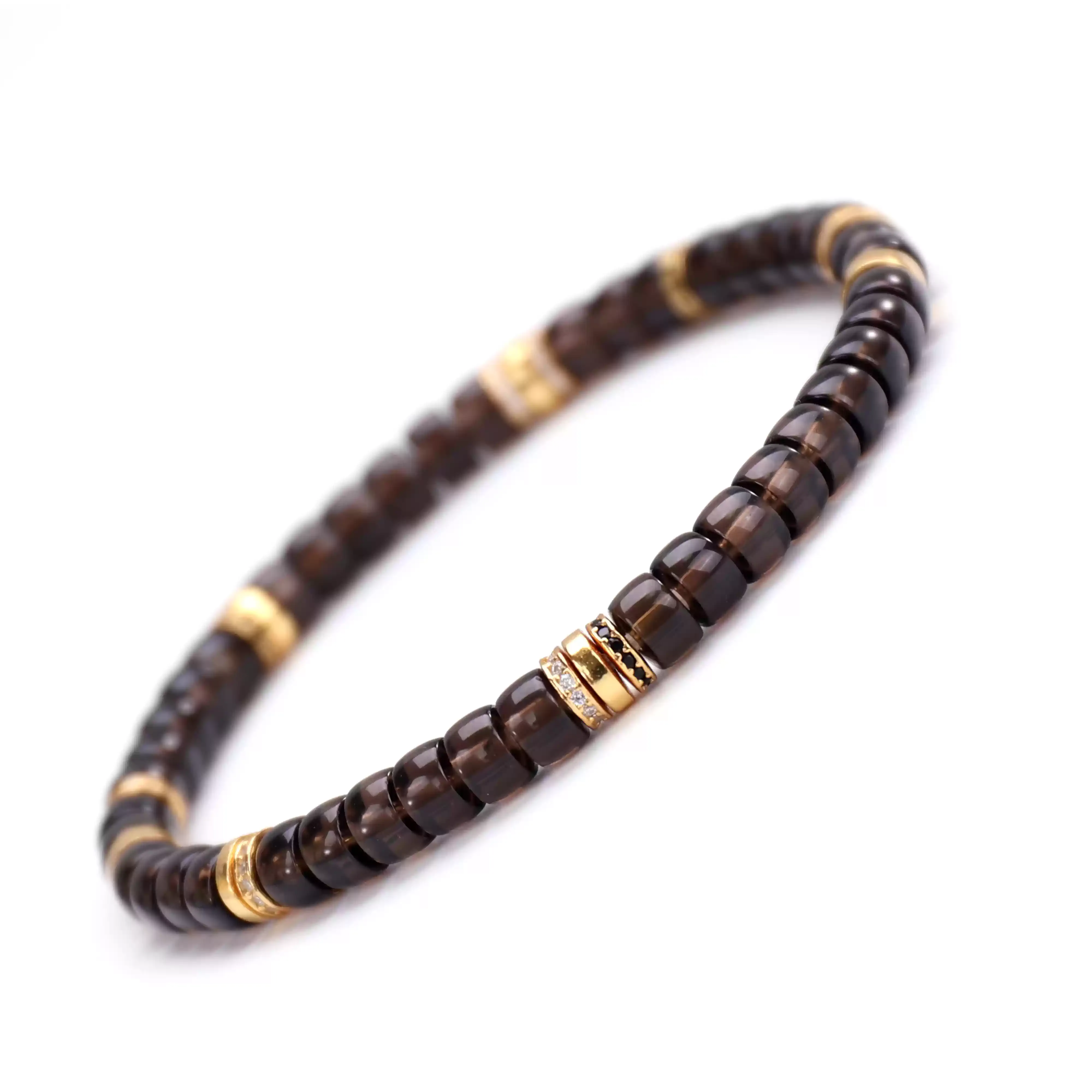 SIO Crystal希奧水晶｜寶石直切茶水晶手鍊｜沉穩專注・釋放壓力・防負