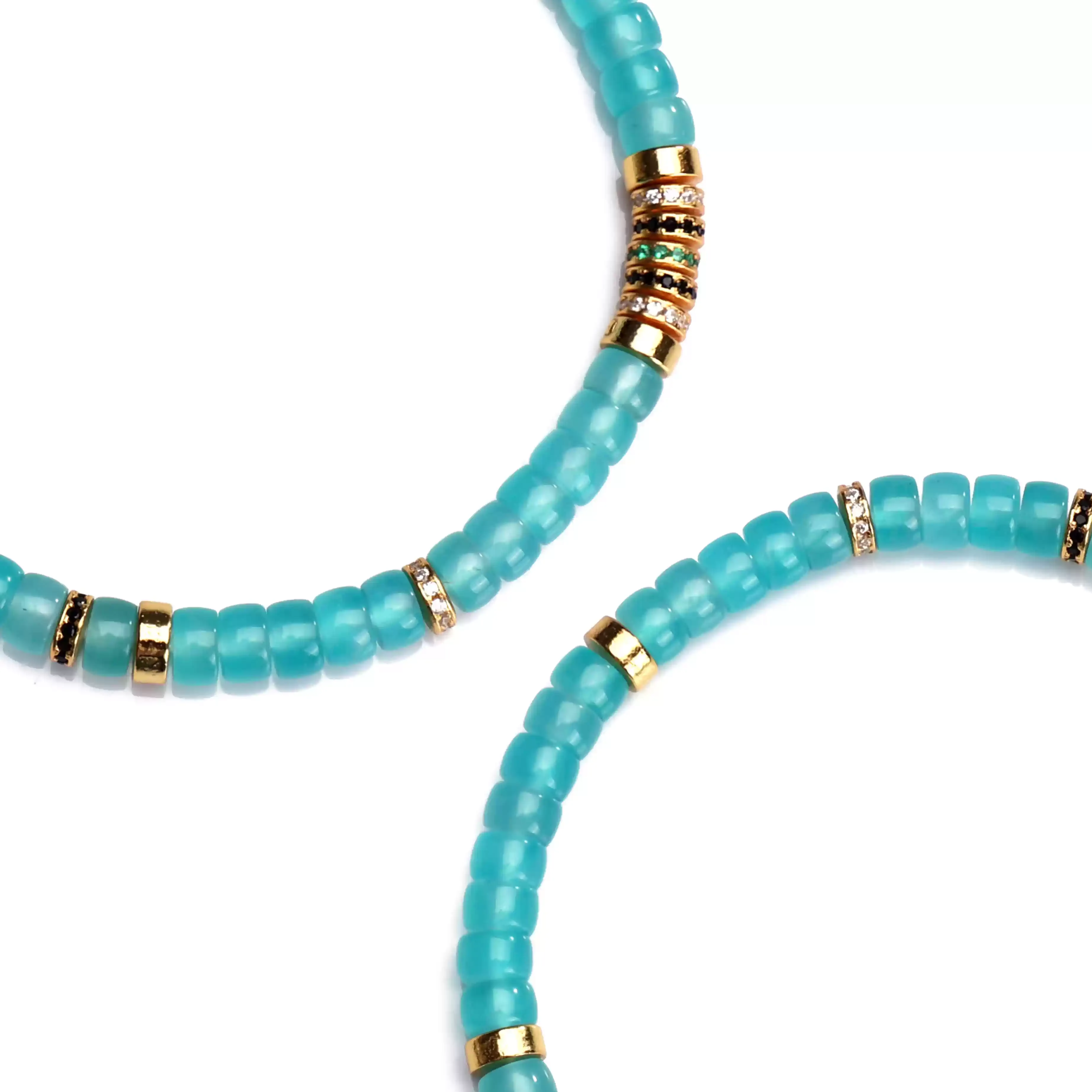 【寶石直切】天河石直切寶石等級水晶手鍊