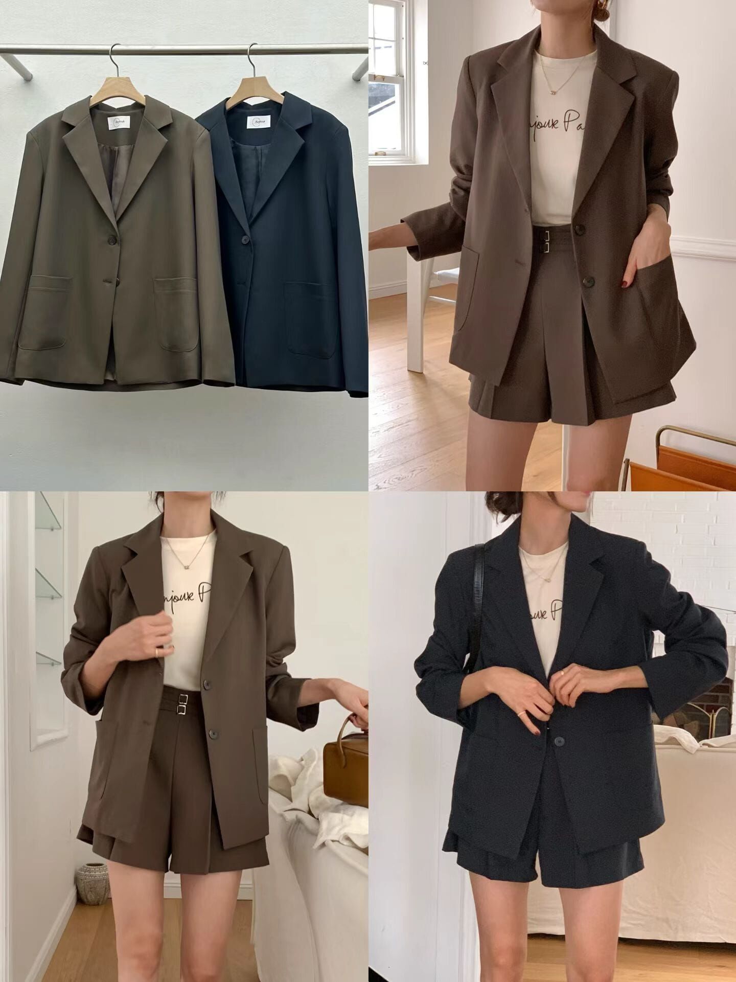 RF5222 金秘書韓妹西裝外套
