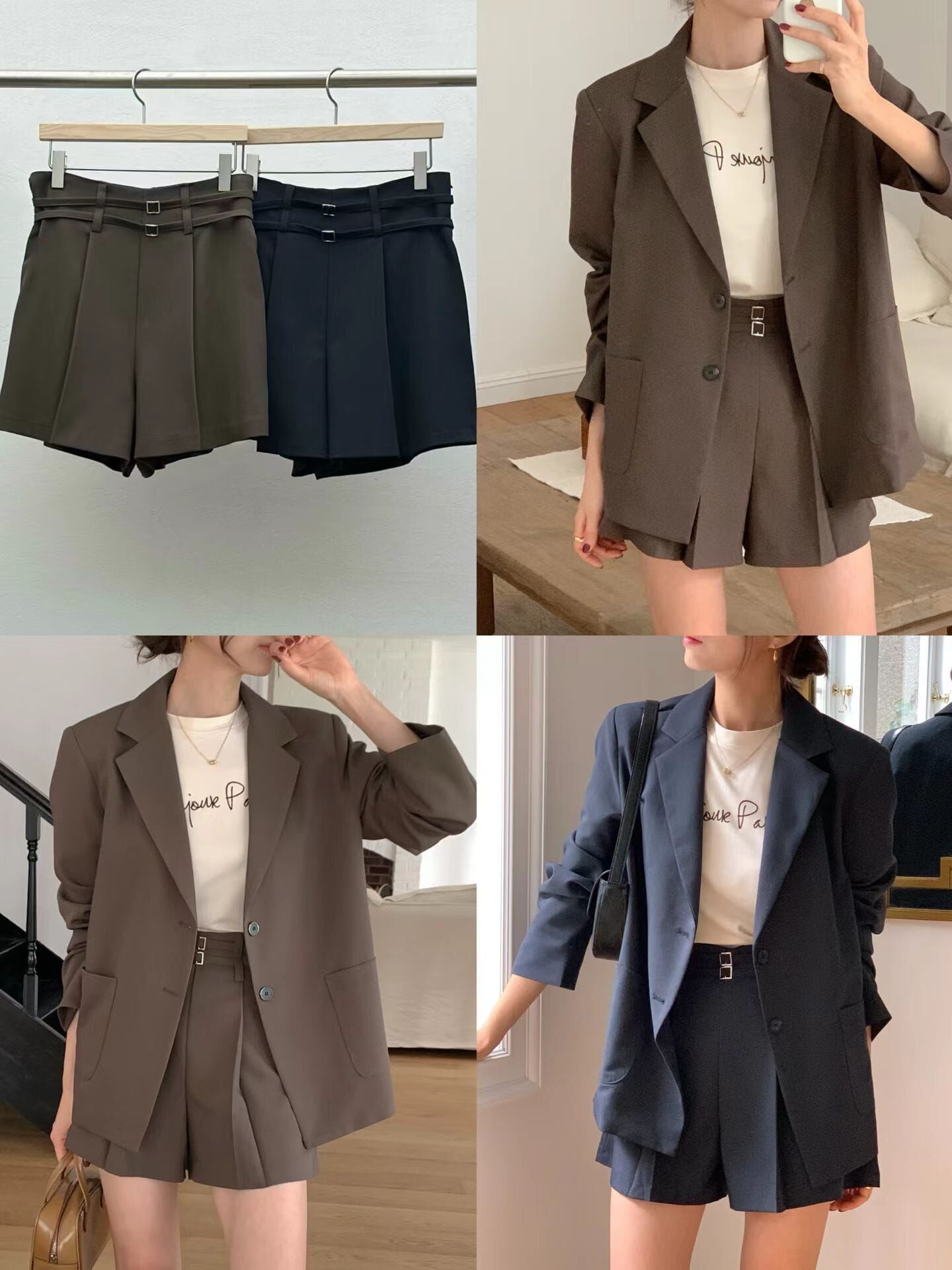 RF5223 金秘書韓妹西裝短褲