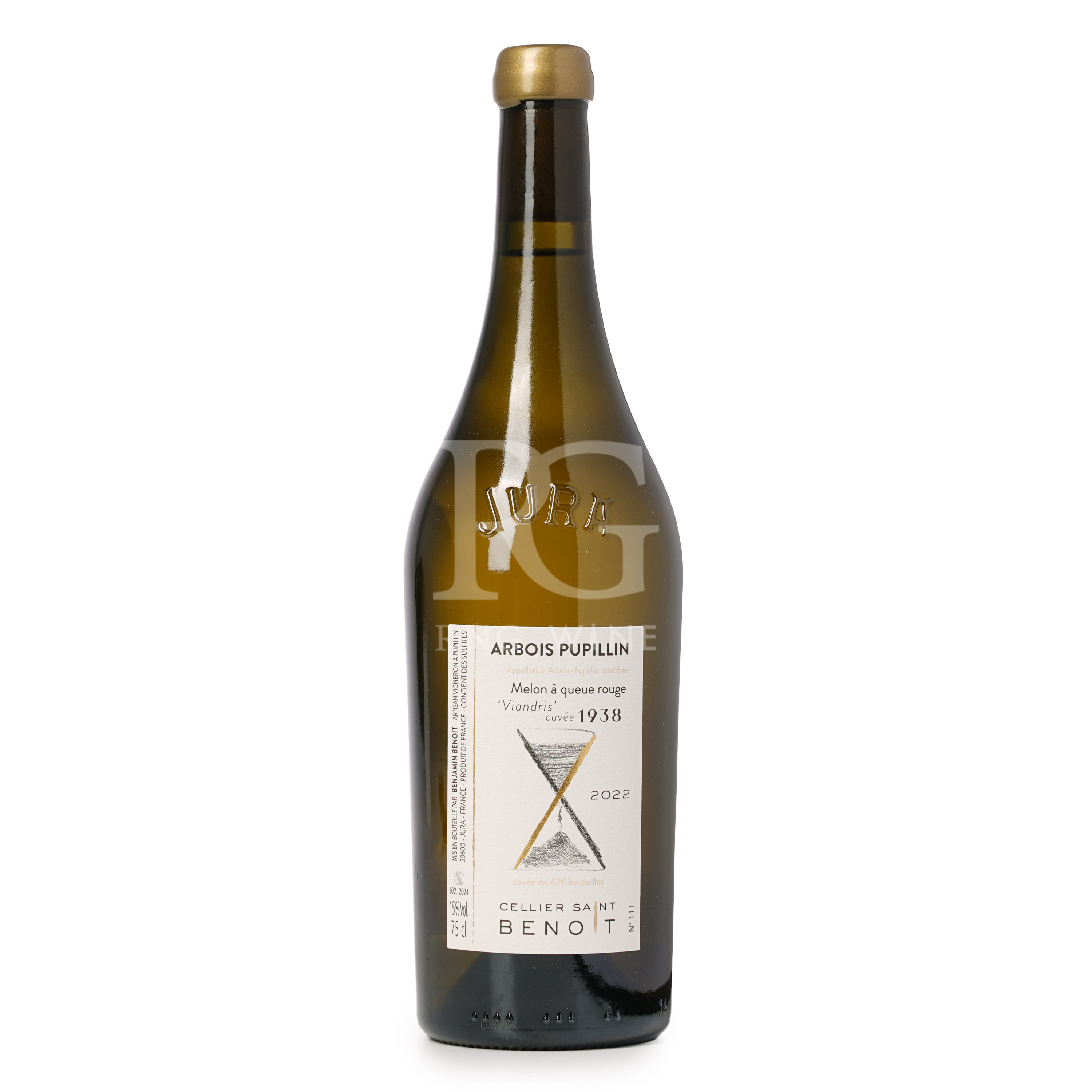 Cellier Saint Benoit Arbois-Pupillin Viandris Cuvee 1938 Chardonnay 2022 (RP95)