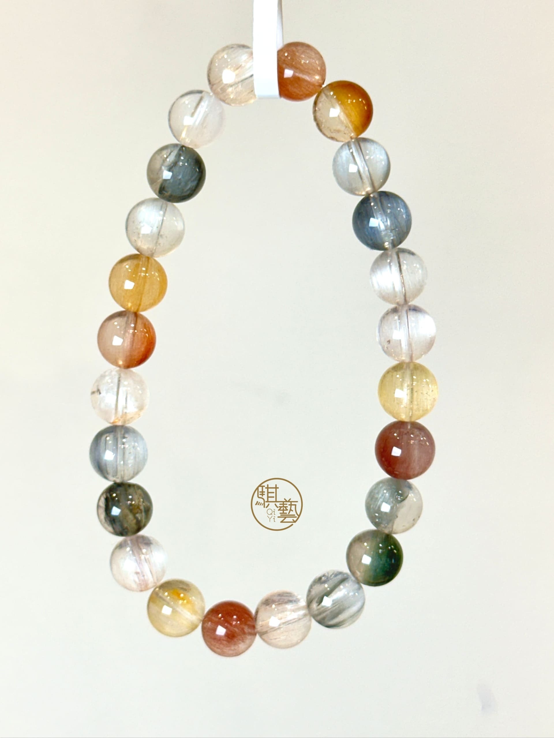 精品彩兔毛手串｜柔光精品・人緣與能量平衡之石