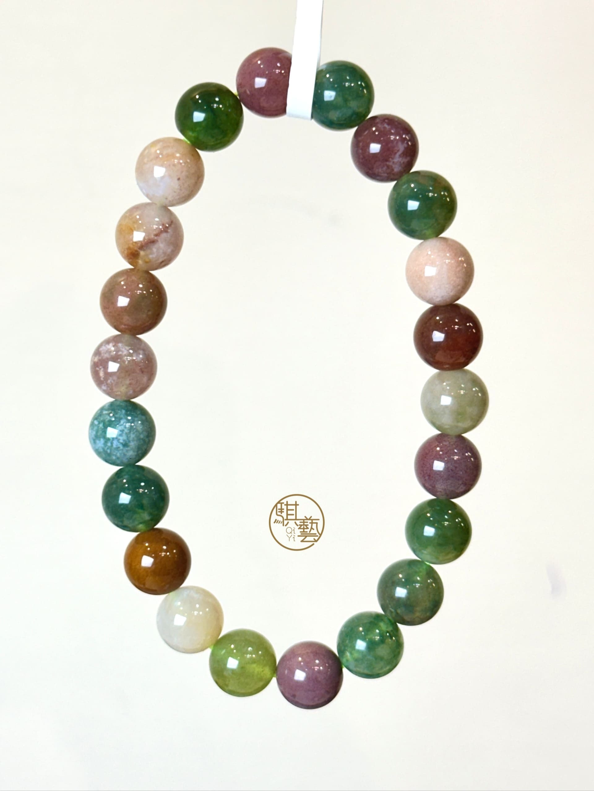 水草瑪瑙手串｜自然流動・平衡安定之石