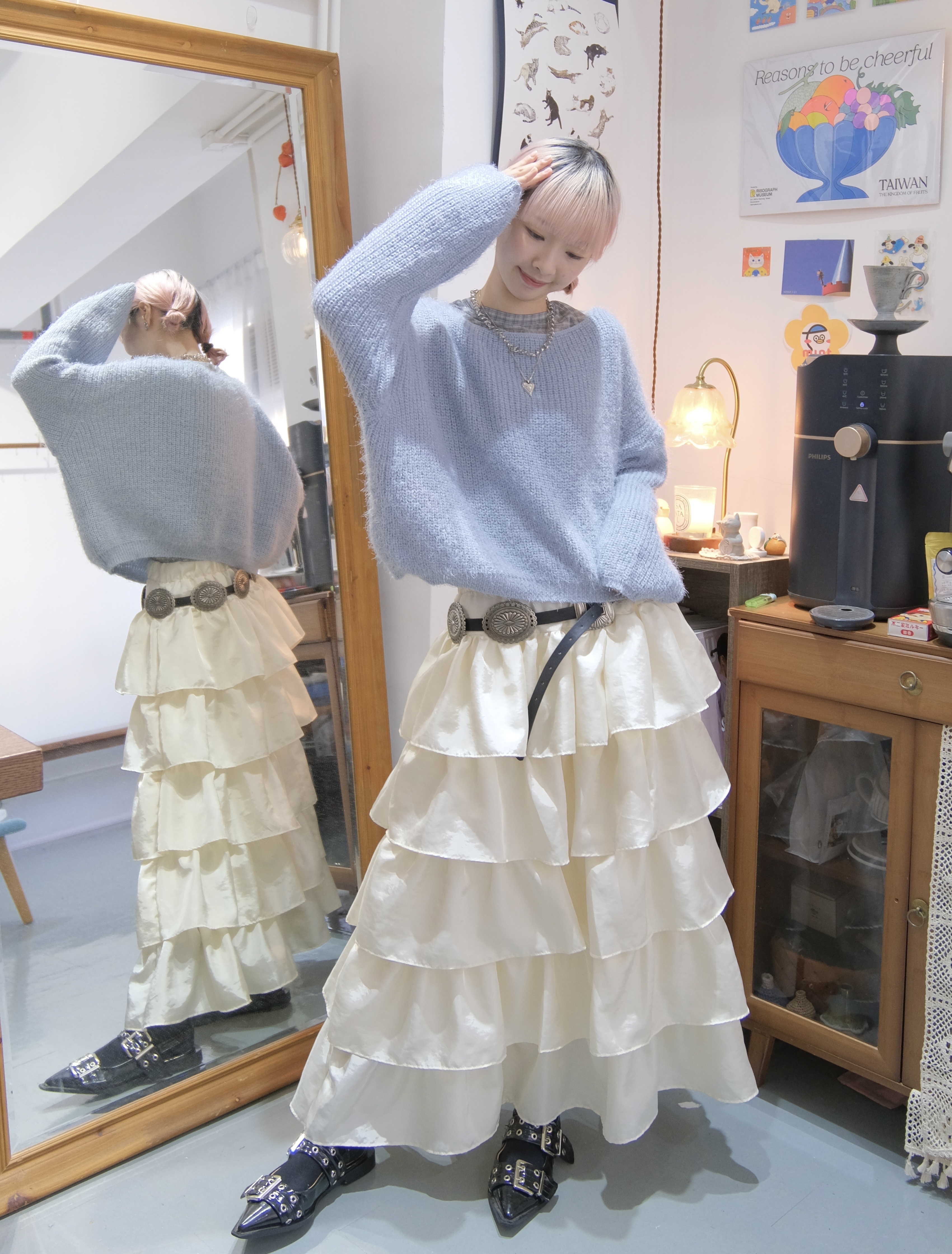 超軟糯感短款冷衫