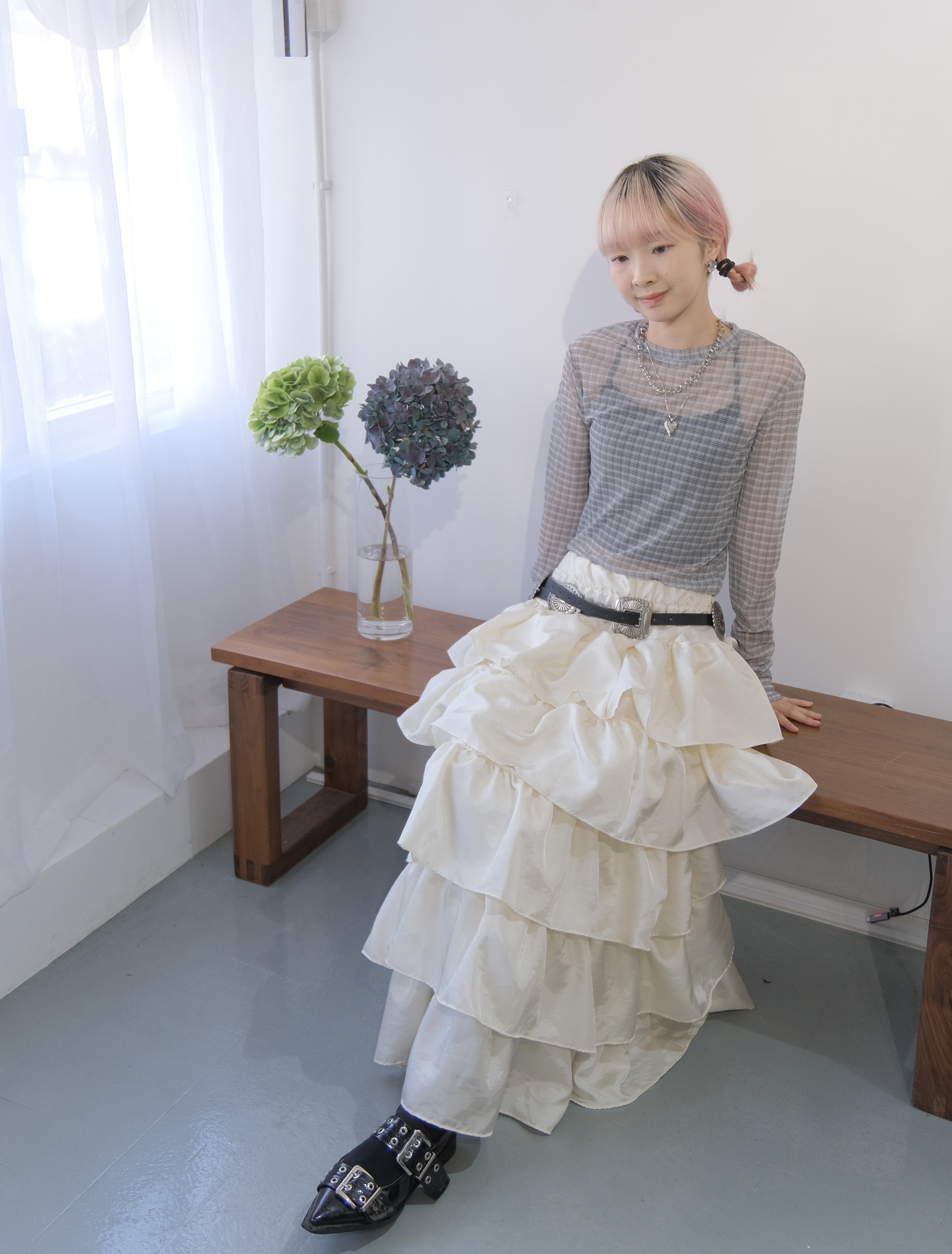 VINTAGE 格格紗打底