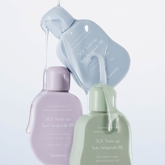 《olive young連線》FROMRIER 5GF Tone Up Sun Ampoule BB 56ml