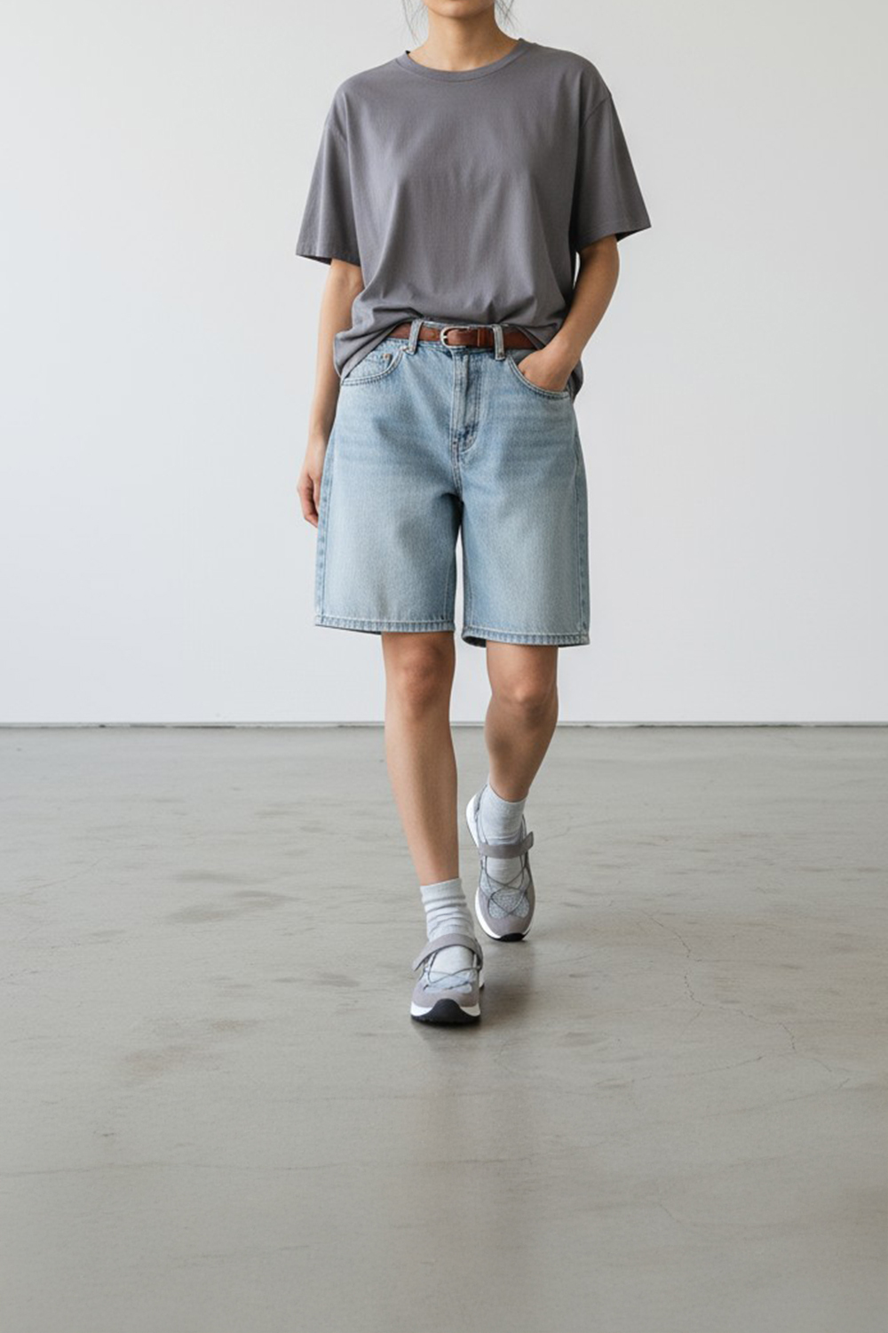 Everly 網布瑪麗珍休閒鞋