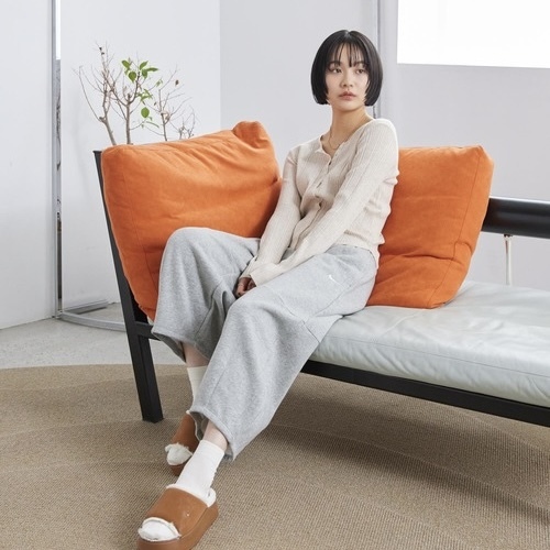 NIKE CALM ELEVATION 棕色 焦糖 厚底 毛毛拖鞋 絨毛 休閒 HV8560-200