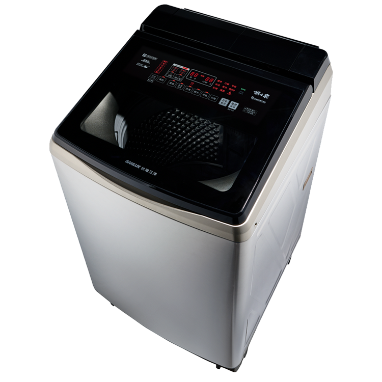 SANLUX台灣三洋 18公斤 洗劑自動投入變頻洗衣機(SW-V19ADS-S)