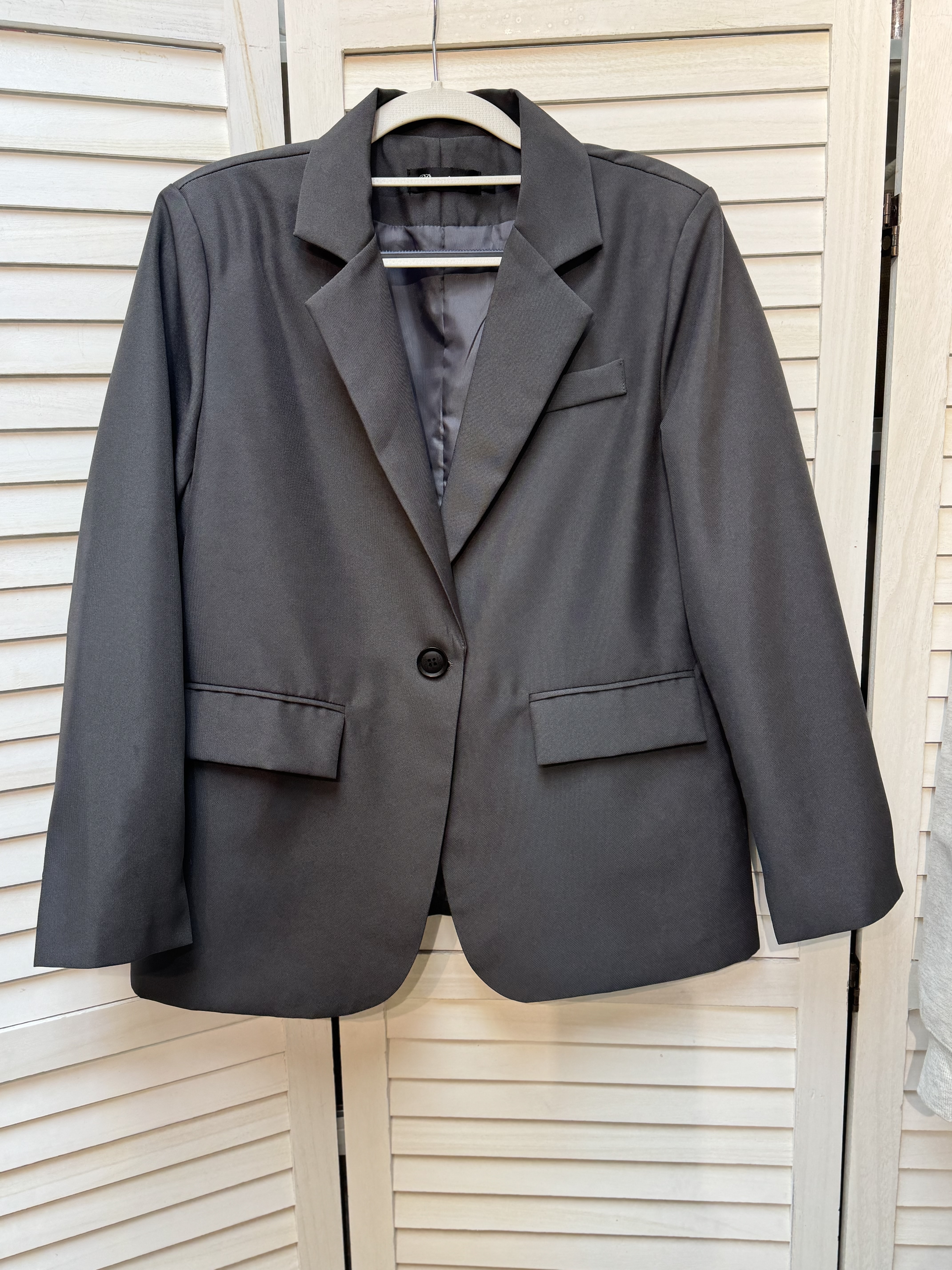 G33 韓國 修身西裝褸