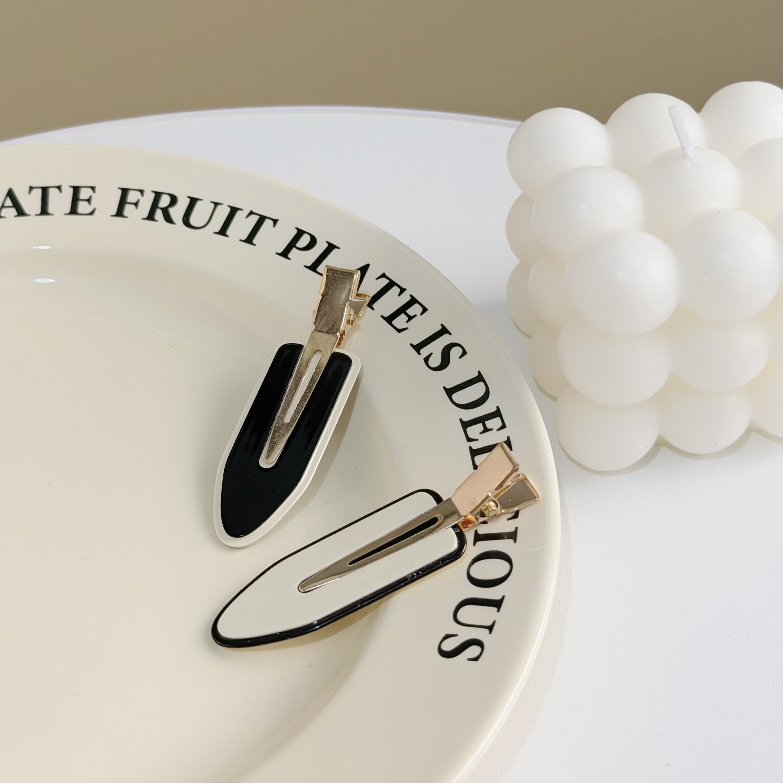 V59素面無痕夾（一對）