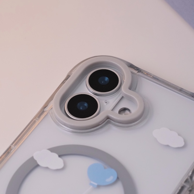 心情透灰手機殼