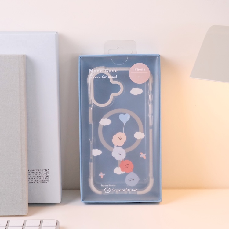 心情透灰手機殼