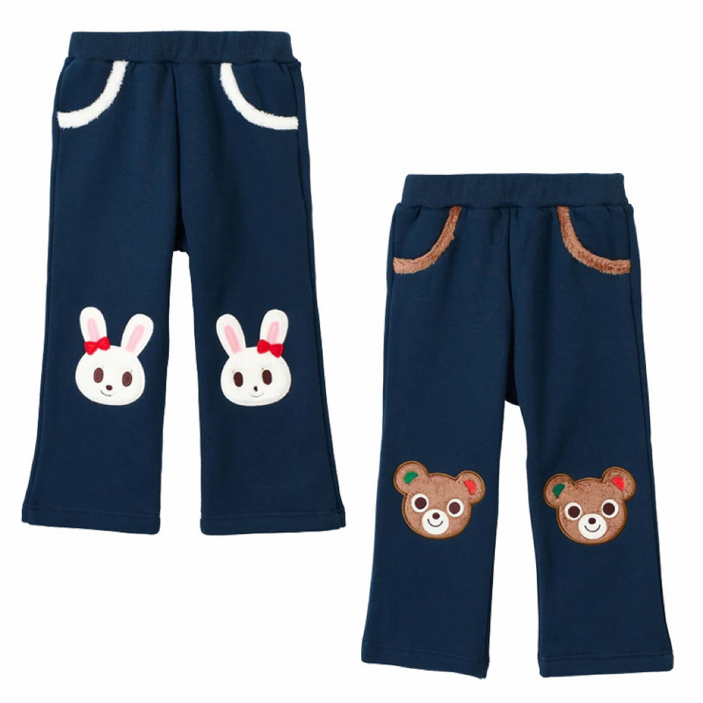 𝐌𝐢𝐤𝐢 𝐇𝐨𝐮𝐬𝐞 熊兔加絨休閒長褲