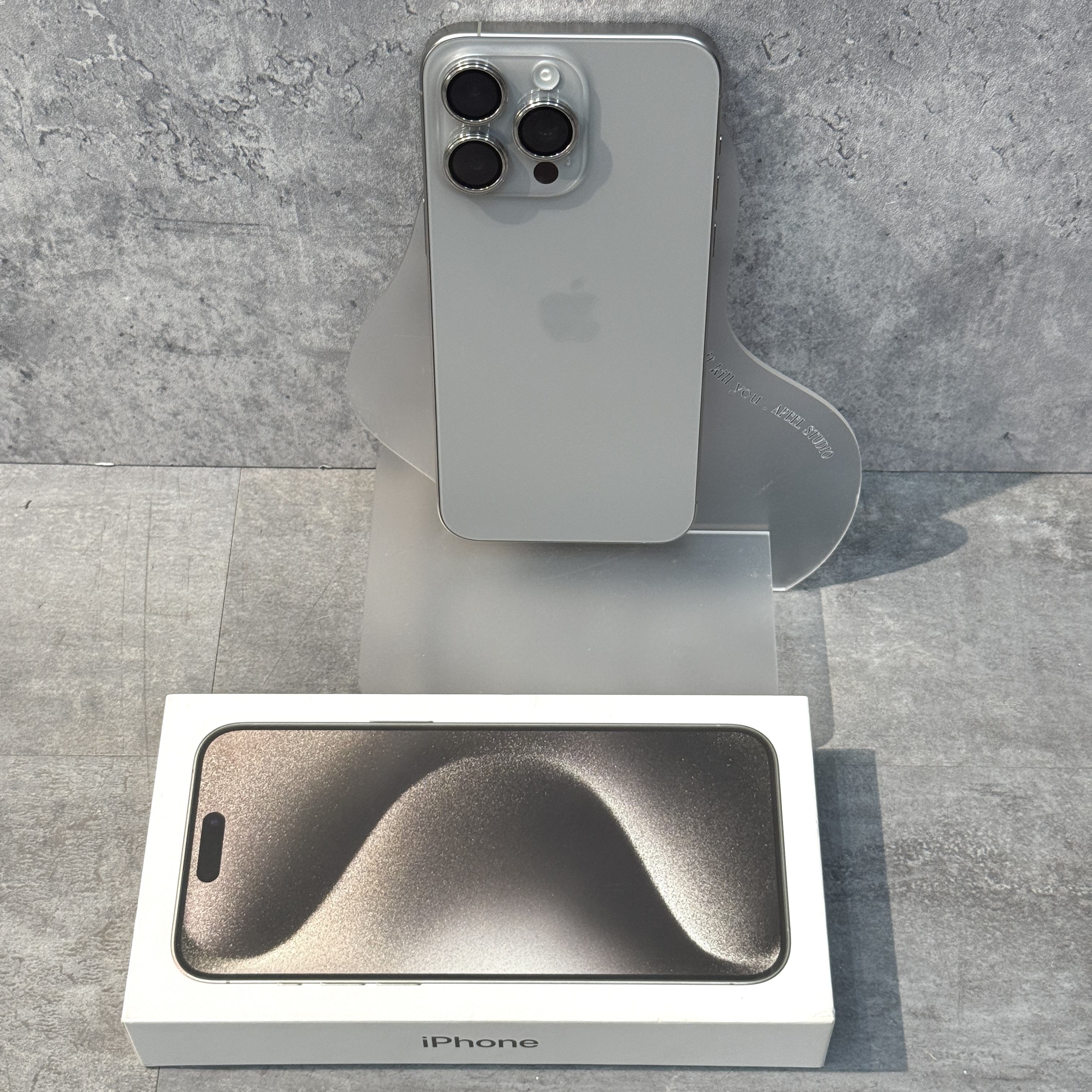 【二手】iPhone 15 Pro Max 512G 原色鈦金屬