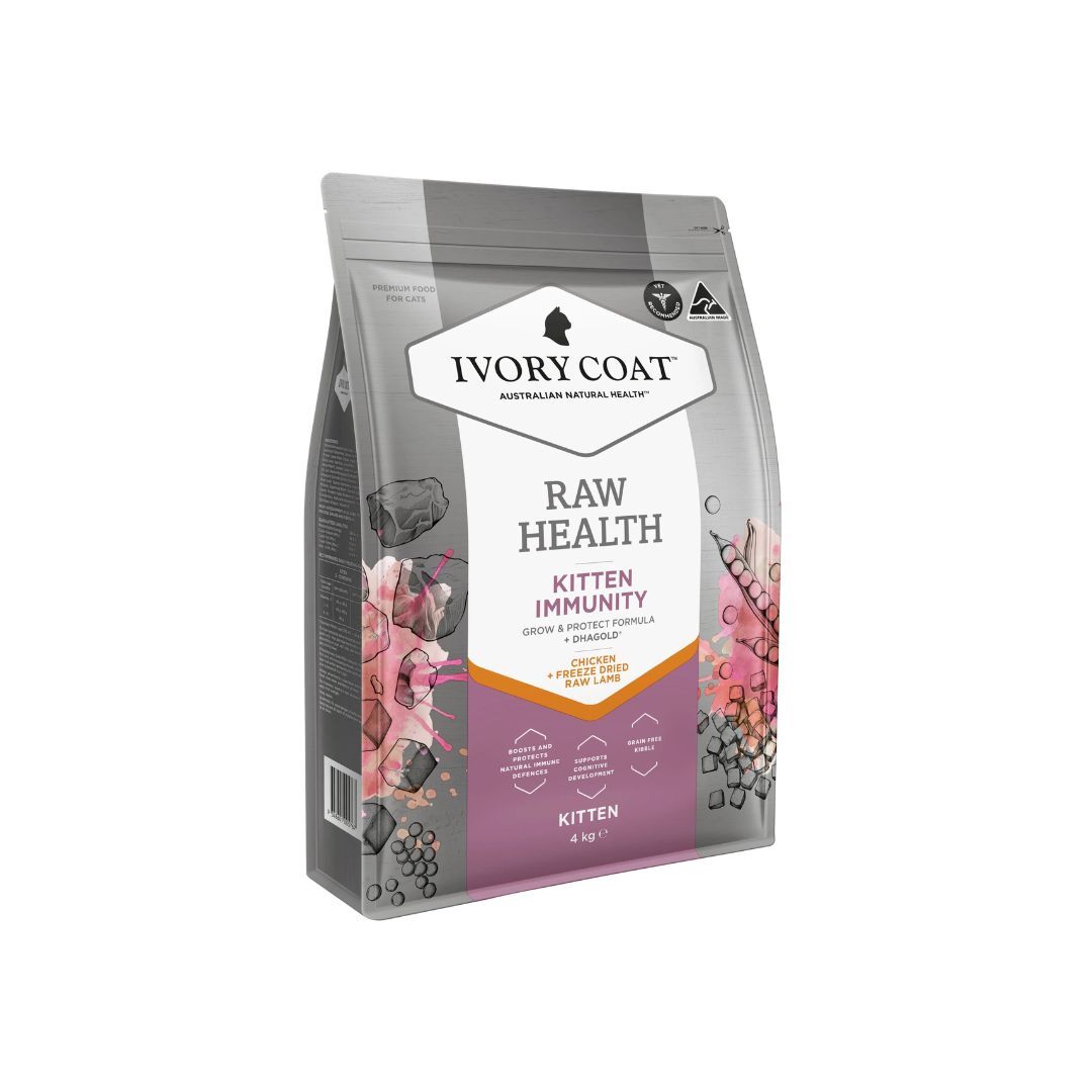Ivory Coat 無穀雞肉乾糧+生羊肺凍乾 (免疫力增強幼貓配方)