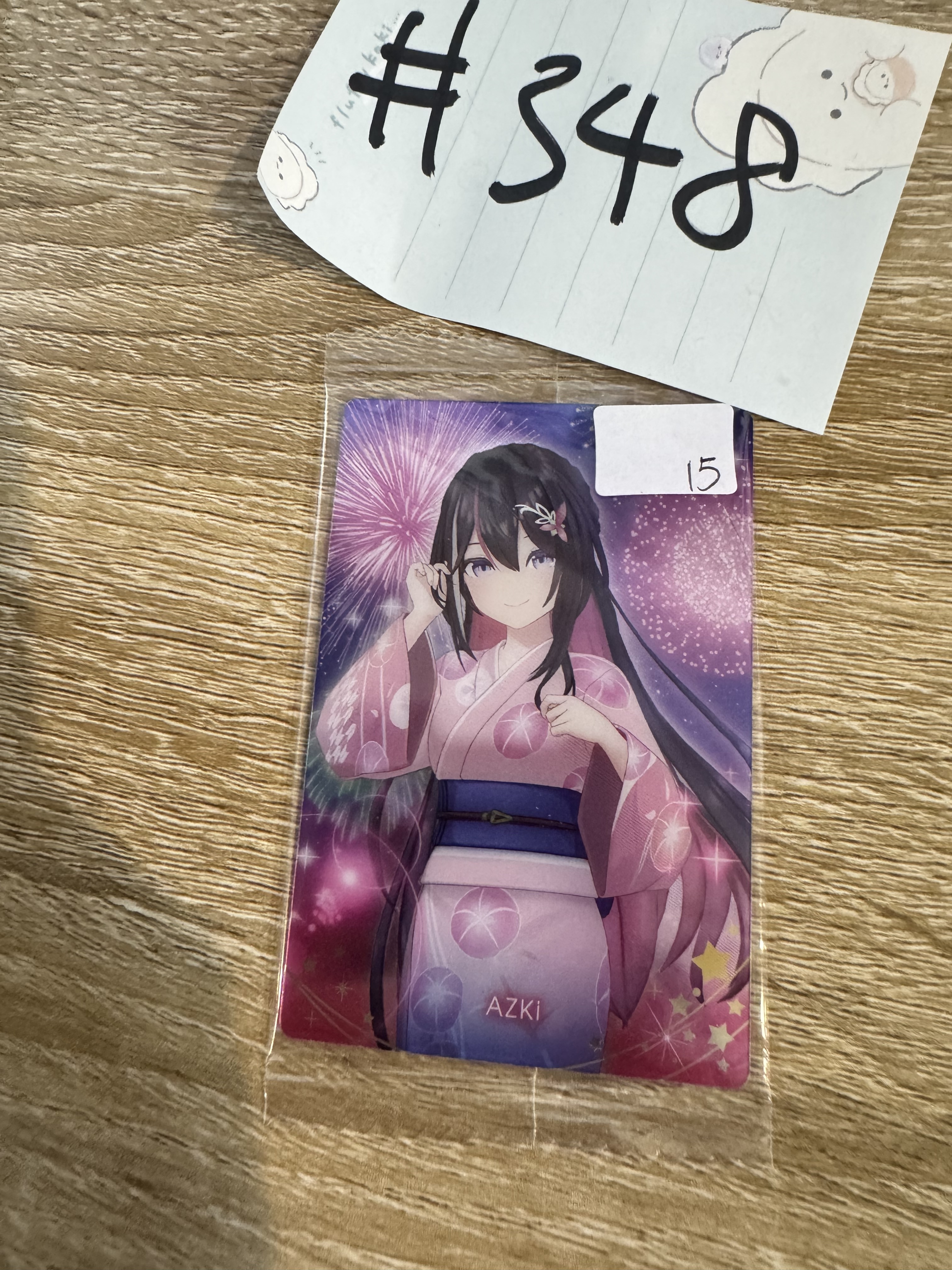Hololive AZKI 小卡#348