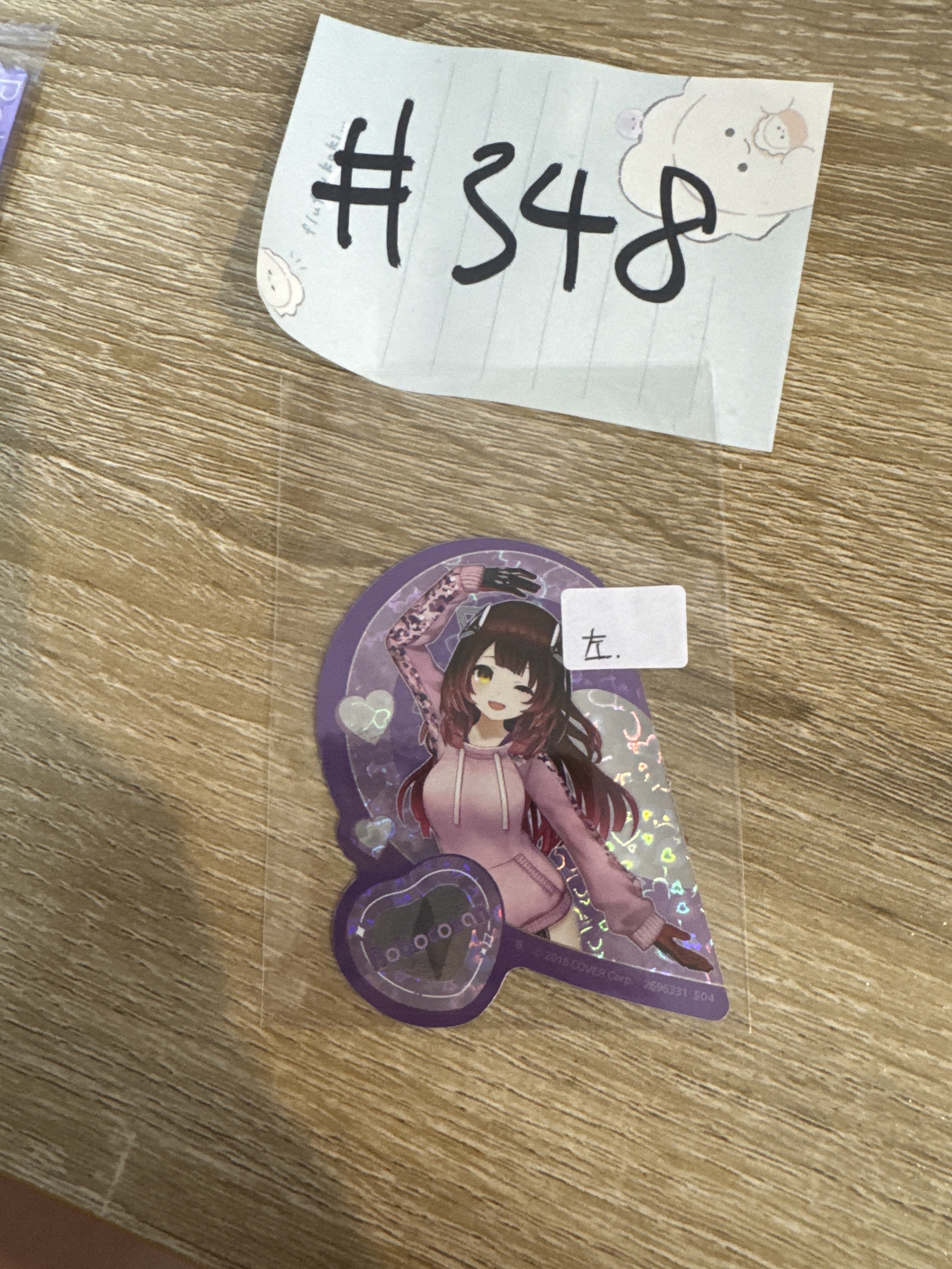 Hololive ROBOCOSAN 貼紙 左#348