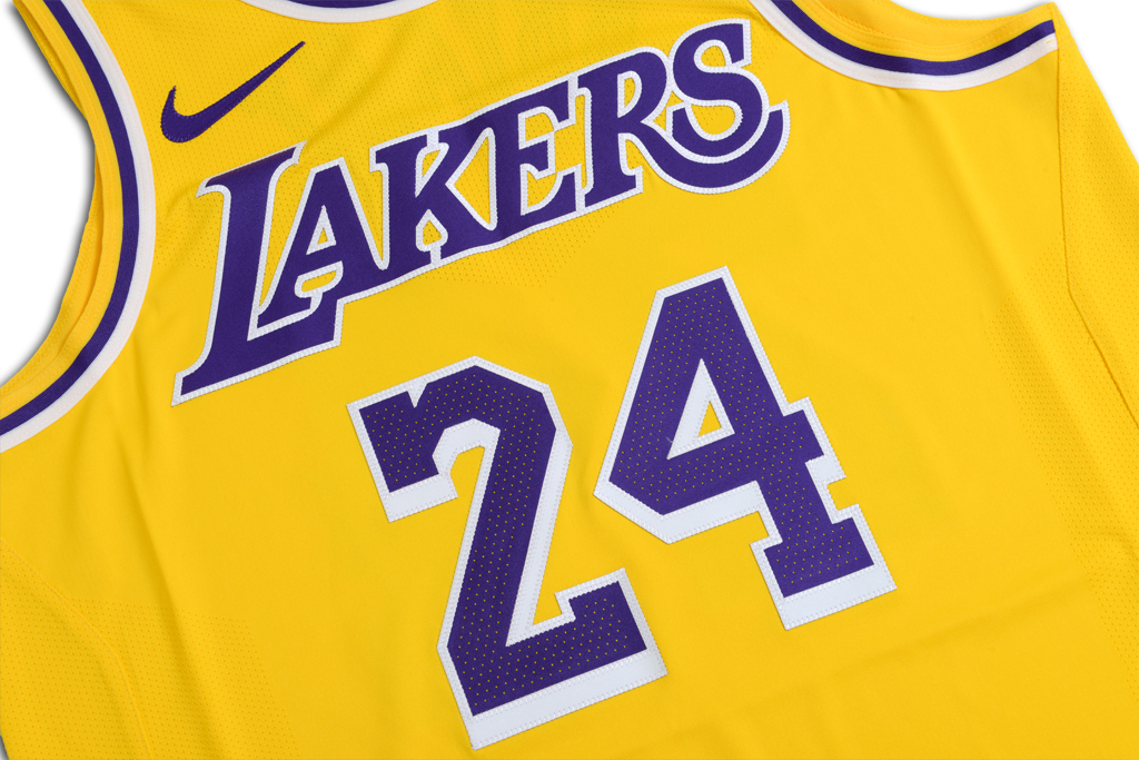 Nike 洛杉磯湖人隊 Kobe Bryant 經典配色版 球員版 球衣