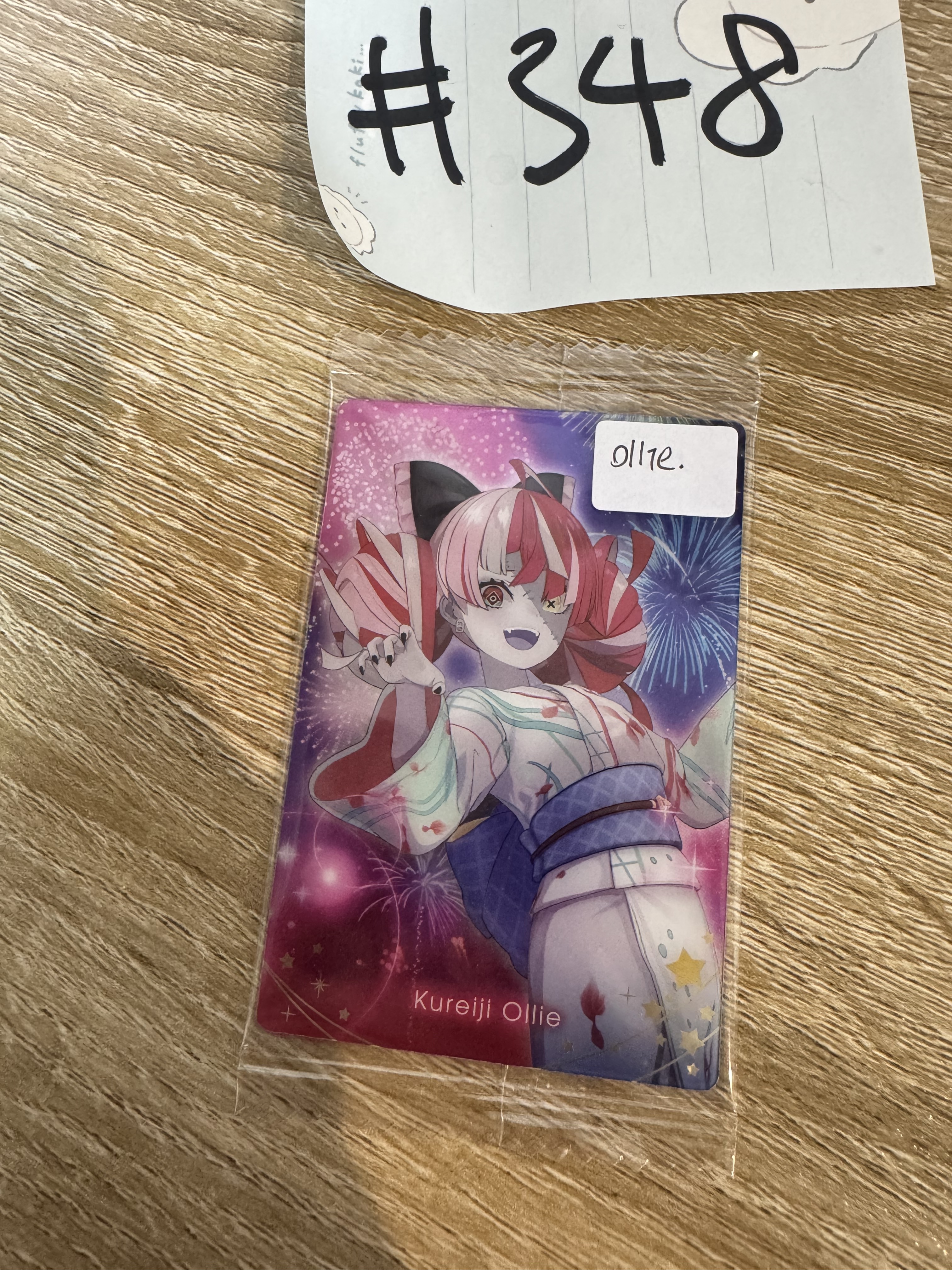 Hololive  OLLIE 小卡#348