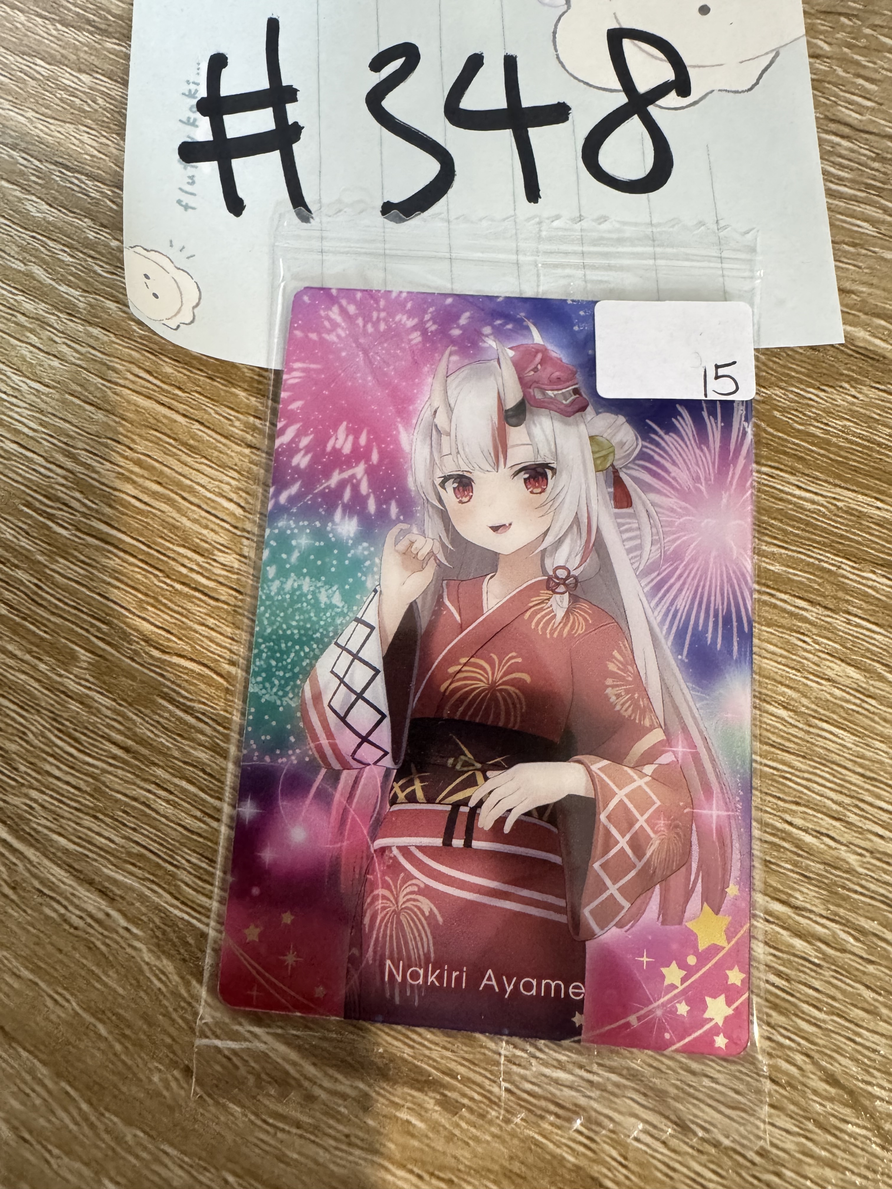 Hololive 百鬼 小卡#348