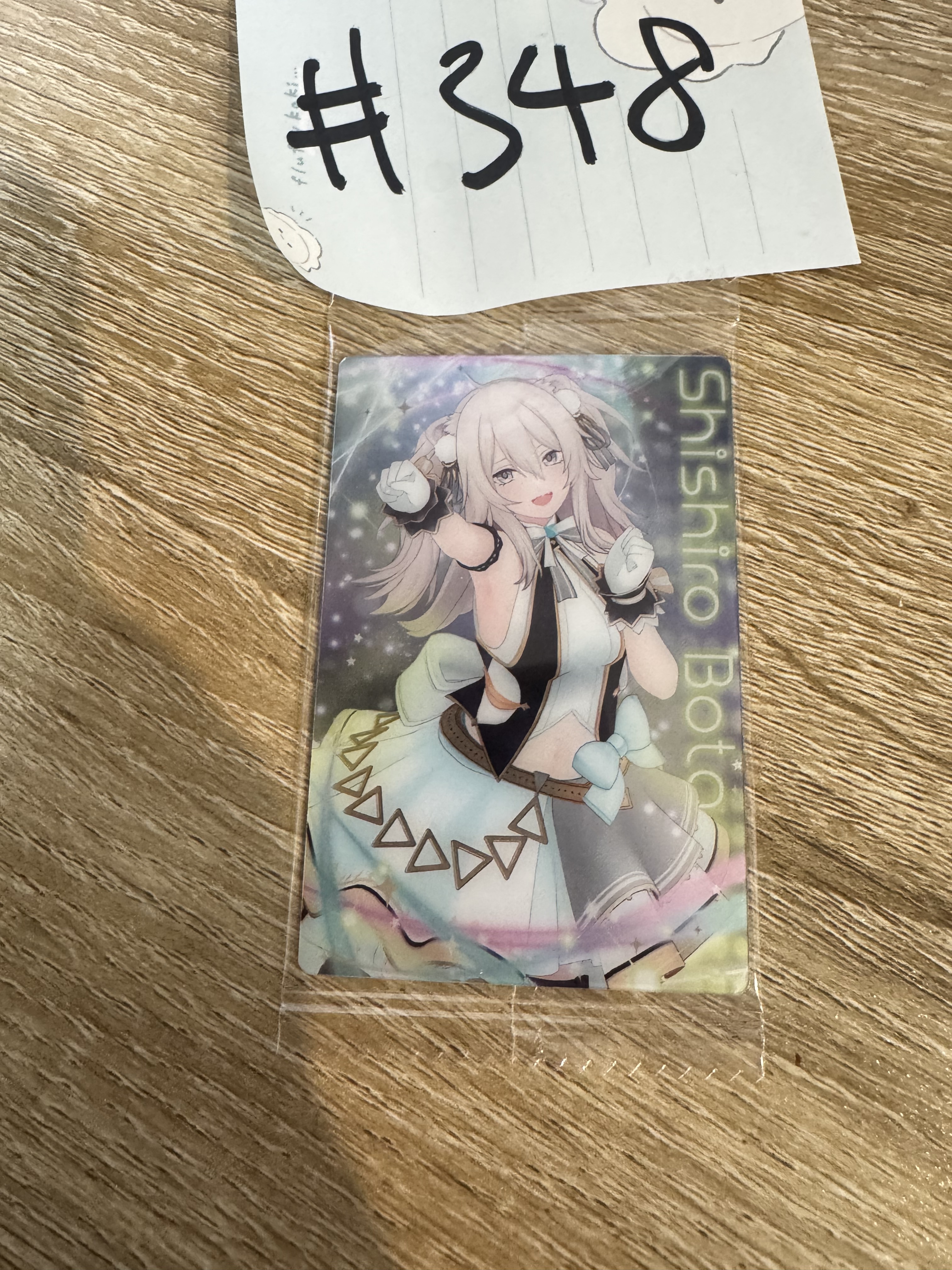 Hololive 獅白 小卡#348