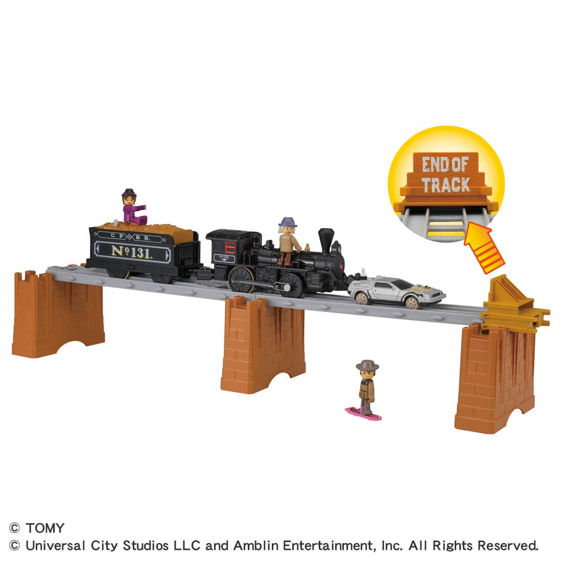 Takara Tomy Plarail 套裝 - 回到未來3 普拉雷 Sierra 131號