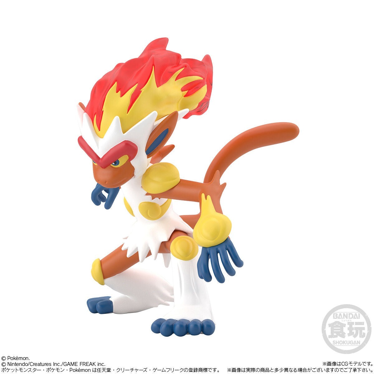 Bandai Pokemon 寶可夢 神奧地區 烈焰猴