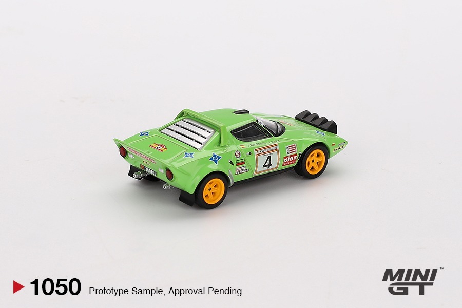 Mini GT 1/64 Lancia Stratos HF #4 1979年西班牙拉力賽冠軍版