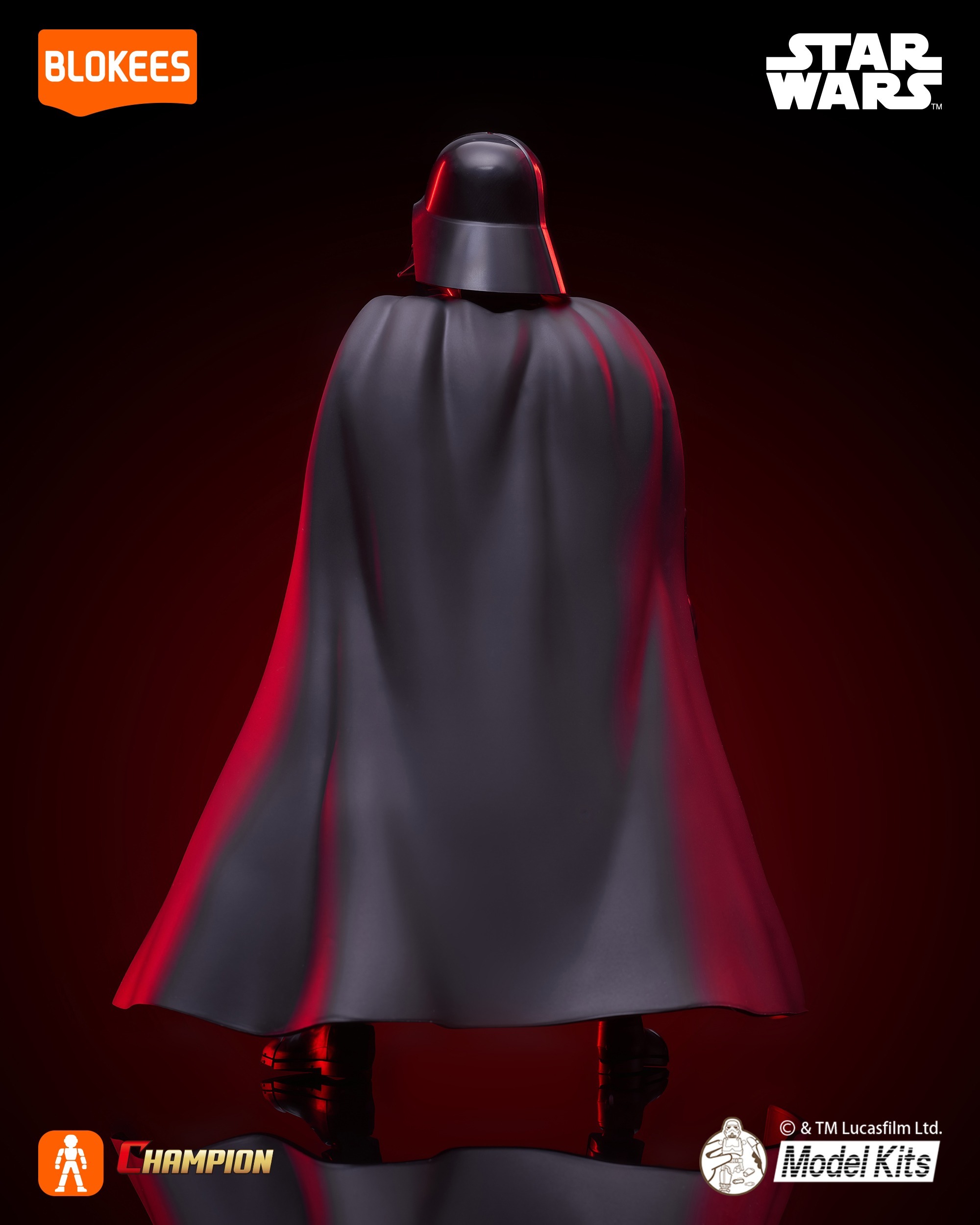 Blokees Figures - 星球大戰 CC01 75801 經典電影 黑武士