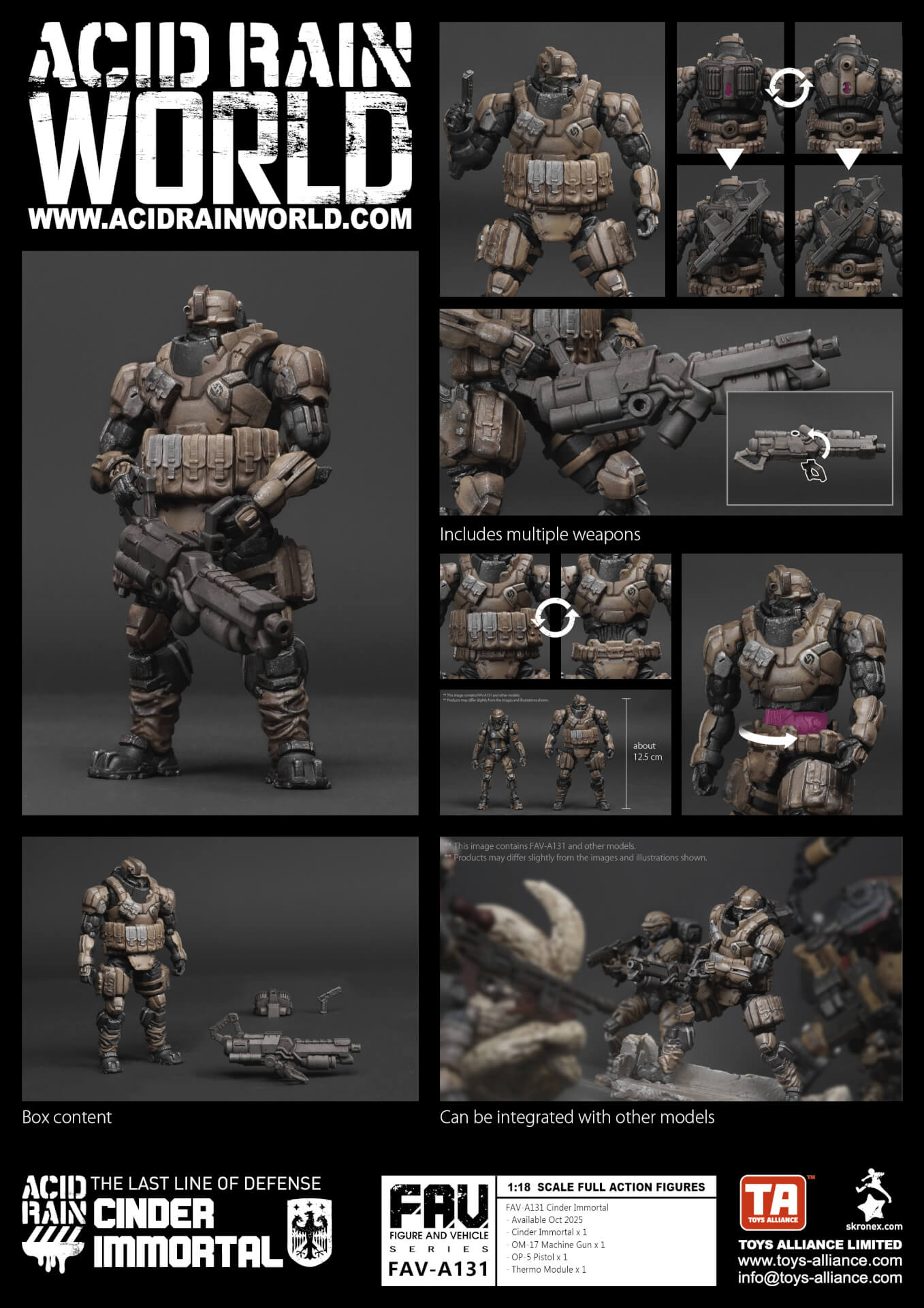 Toys Alliance Acid Rain FAV-A131 Cinder Immortal / 渣燼不朽者 / シンダー・イモータル