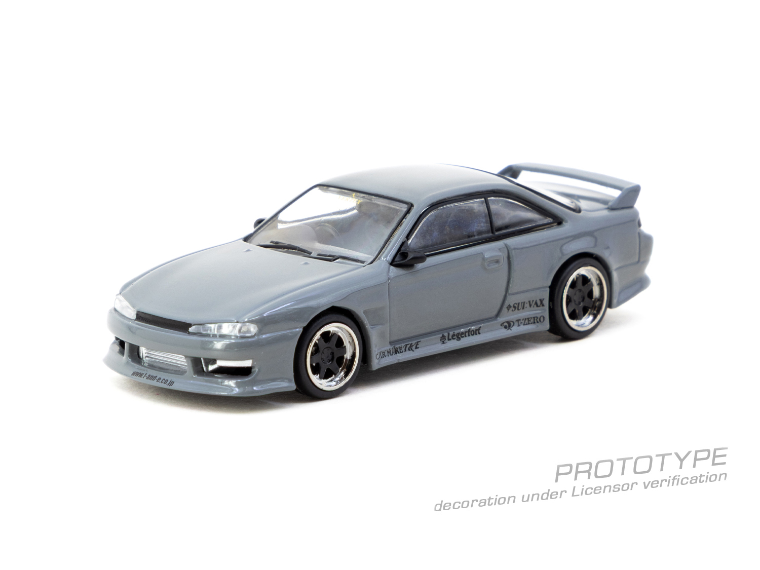 Tarmac Works TEX 日產 Silvia (S14) 灰色