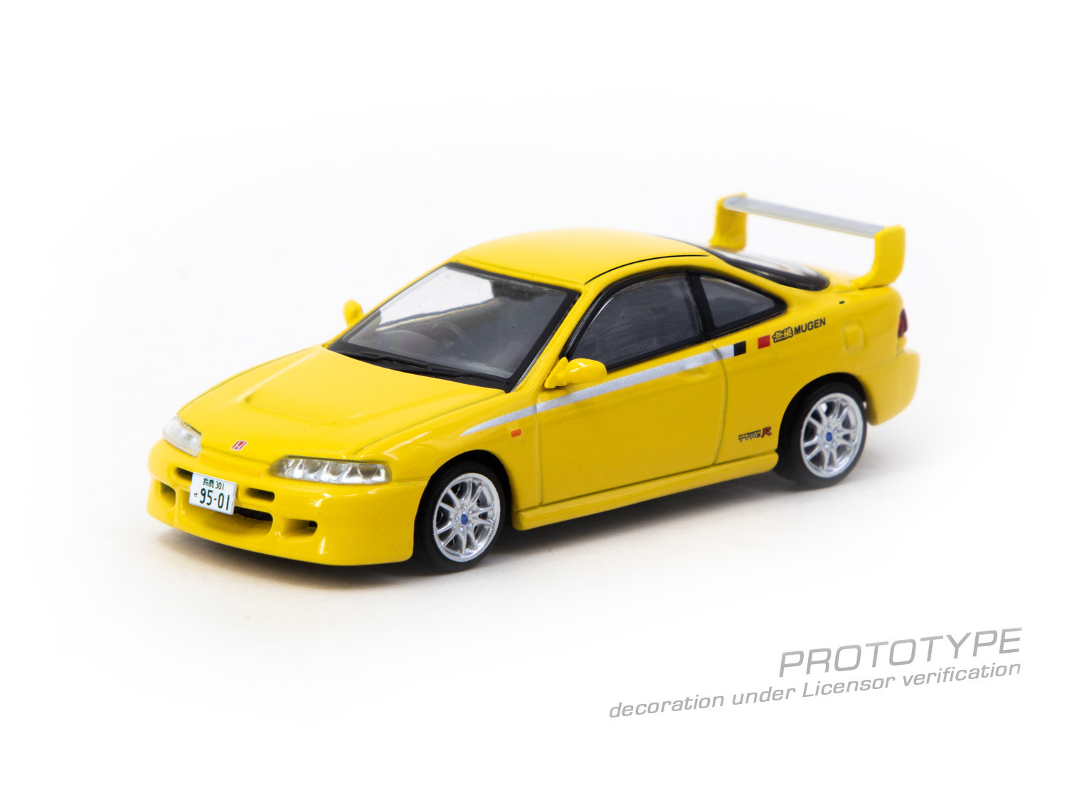 Tarmac Works 本田 Honda Integra TYPE R DC2 MUGEN 無限 陽光黃