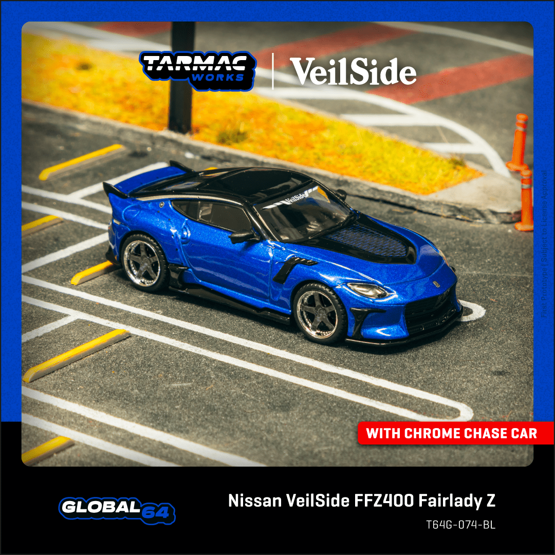Tarmac Works 日產 Nissan VeilSide FFZ400 Fairlady Z 藍色