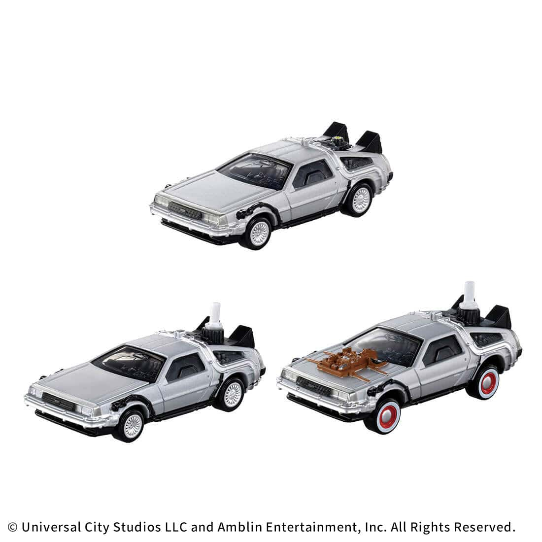 Takara Tomy Tomica Gift - Premium Unlimited《回到未來3》三車收藏套裝 40週年