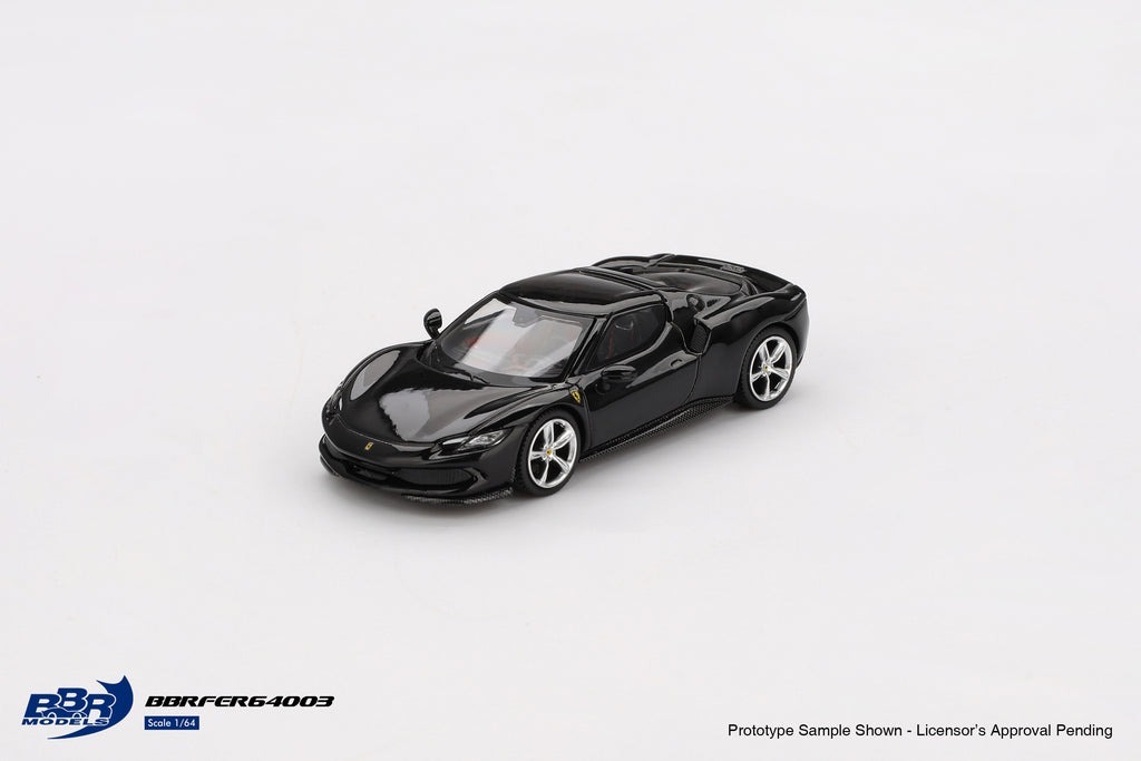 BBR 法拉利 Ferrari 296 GTB Nero Daytona