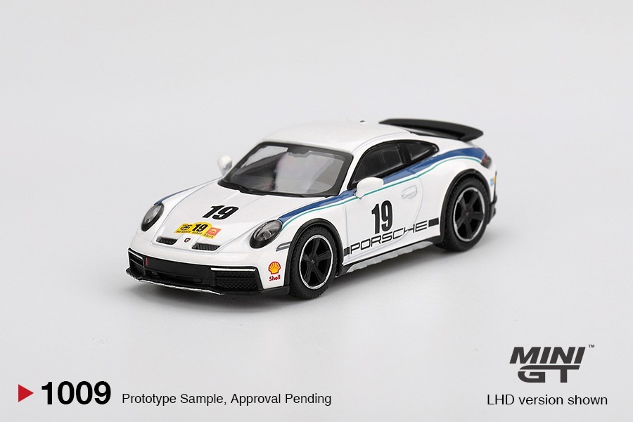 Mini GT 1/64 保時捷 Porsche 911 1974年達卡拉力賽 左軚版