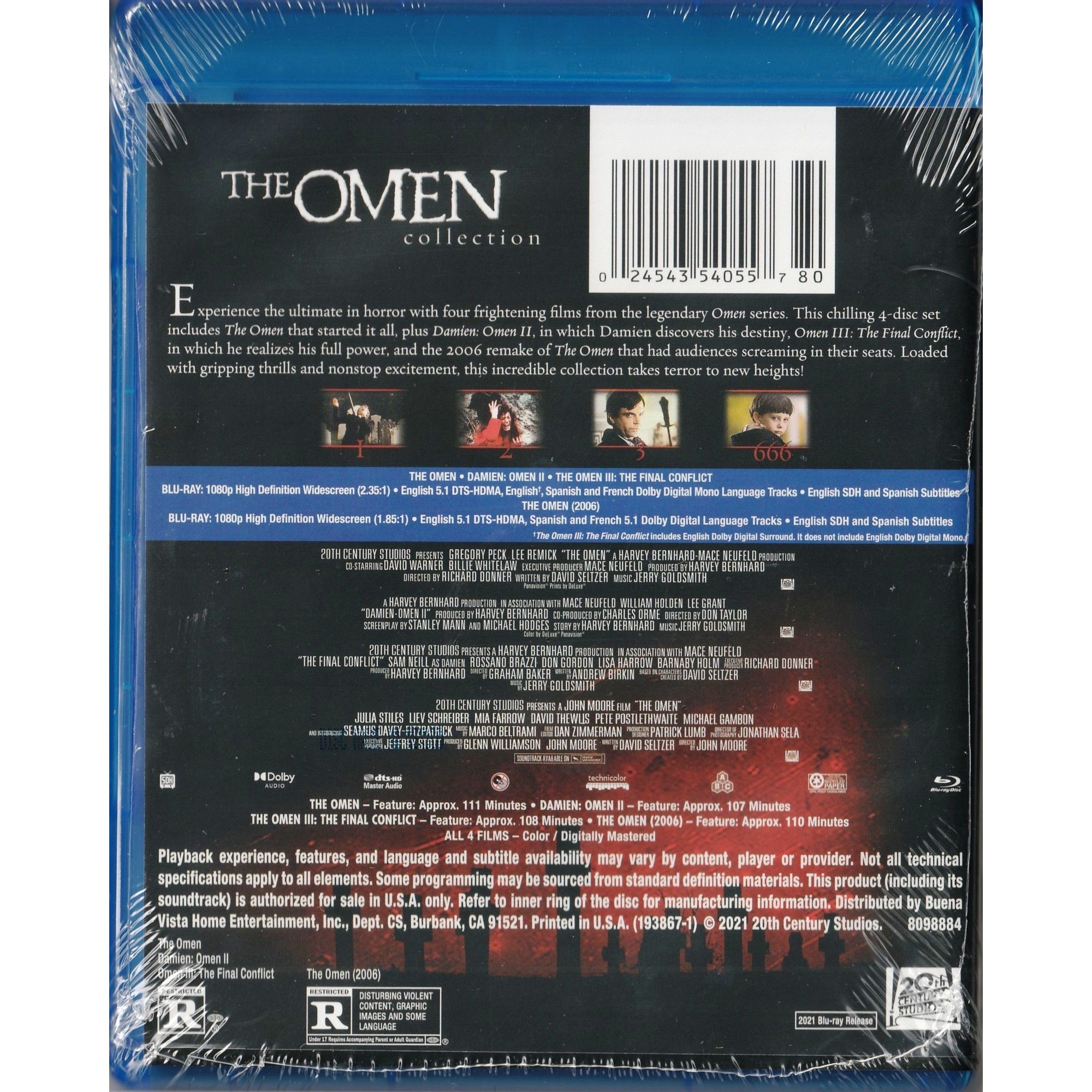The Omen Collection (1976-2006) (Blu-ray) (US Version)